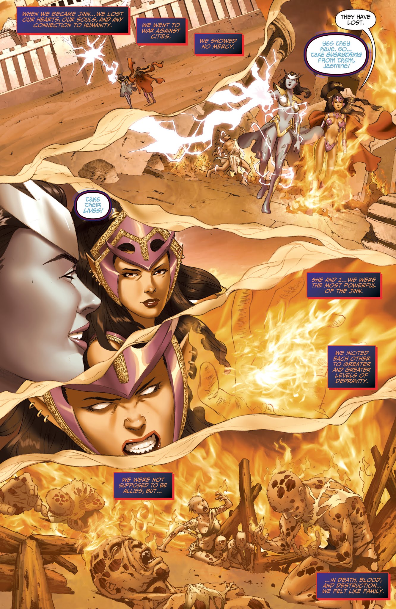 Read online Jasmine: Crown of Kings comic -  Issue #4 - 10
