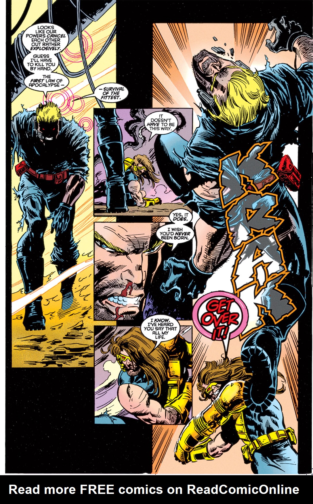 Read online X-Men: The Complete Age of Apocalypse Epic comic -  Issue # TPB 4 - 85