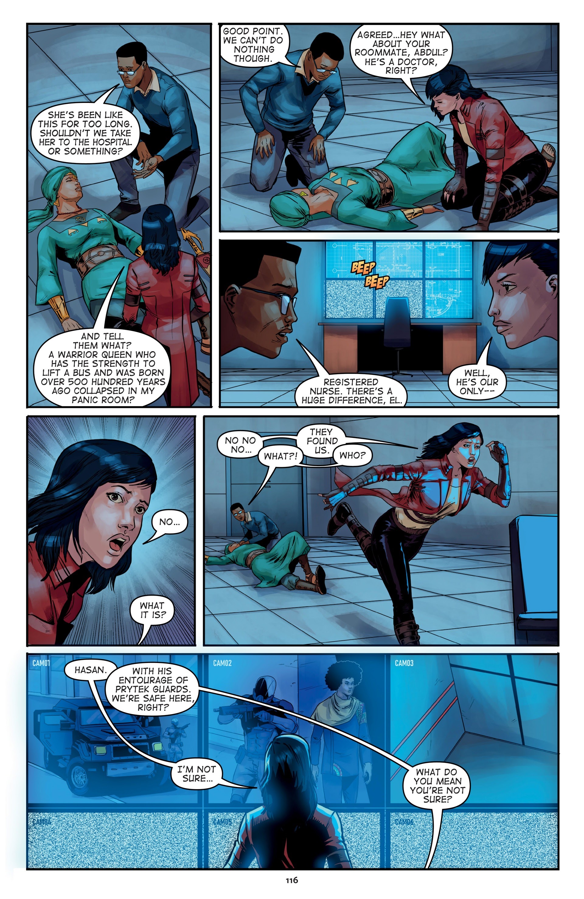 Read online Malika: Warrior Queen comic -  Issue # TPB 2 (Part 2) - 18
