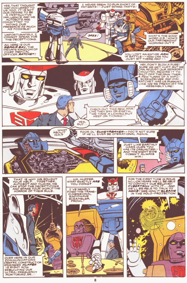 Read online The Transformers (UK) comic -  Issue #35 - 9