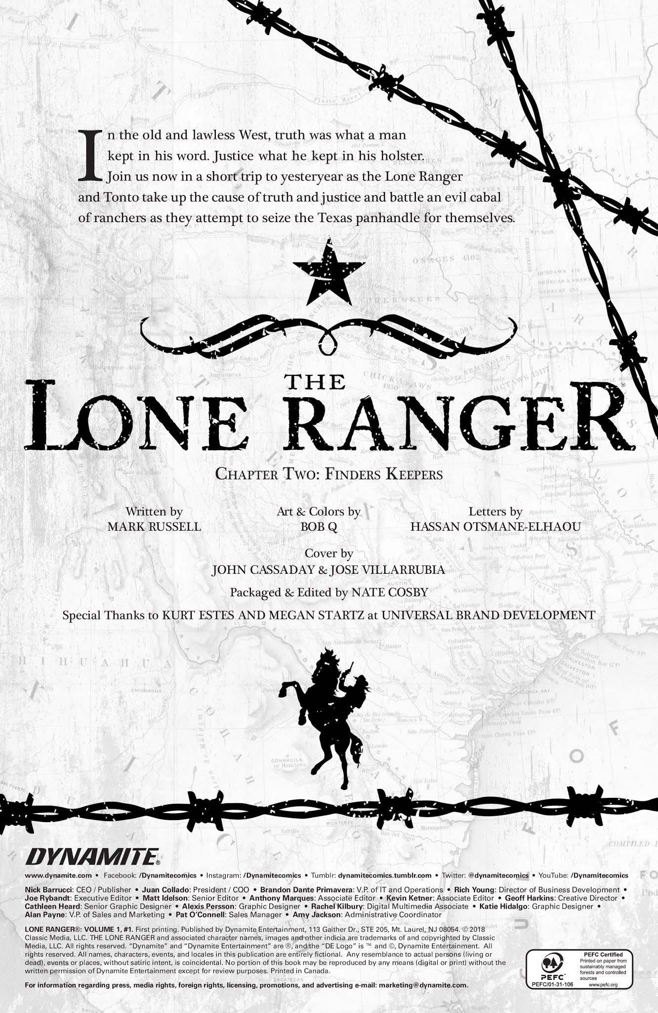 Read online The Lone Ranger (2018) comic -  Issue #2 - 2