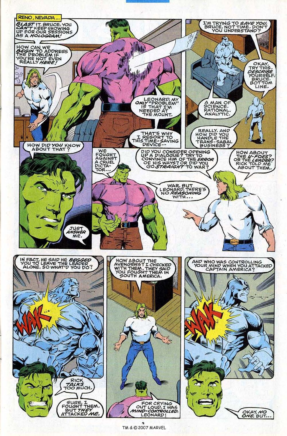 Read online The Incredible Hulk (1968) comic -  Issue #413 - 5