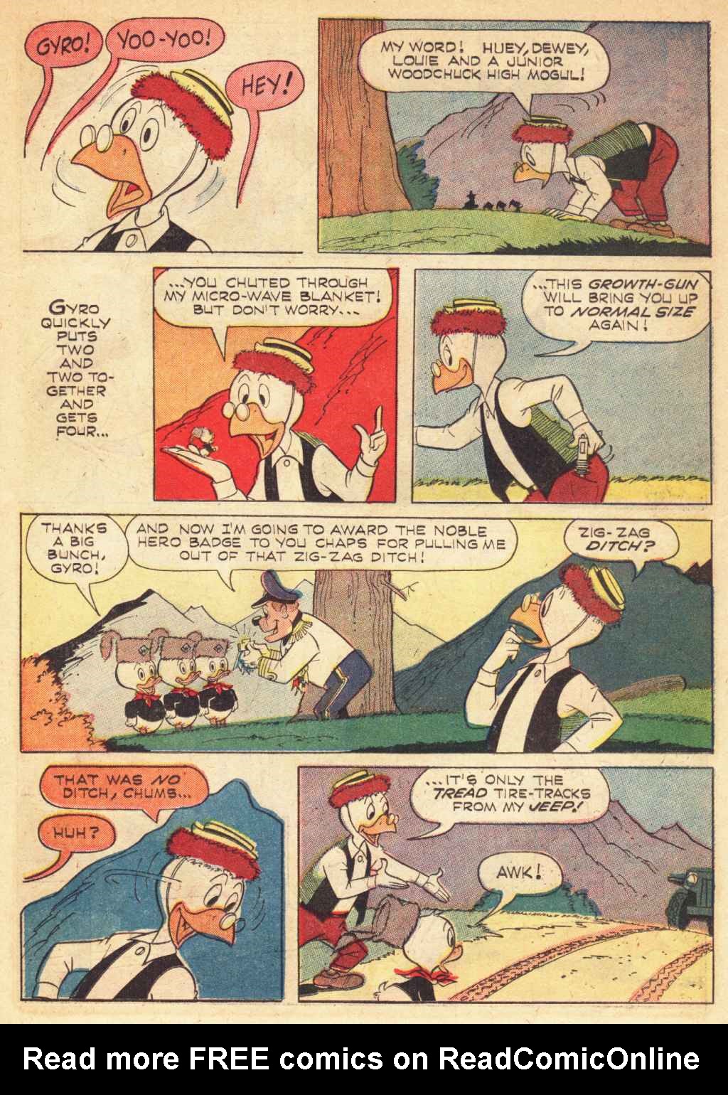 Read online Huey, Dewey, and Louie Junior Woodchucks comic -  Issue #2 - 11