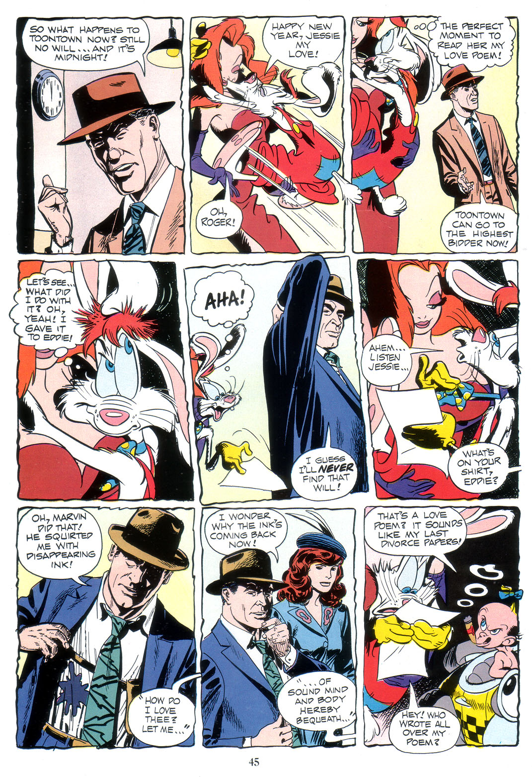 Read online Marvel Graphic Novel comic -  Issue #41 - Who Framed Roger Rabbit - 47