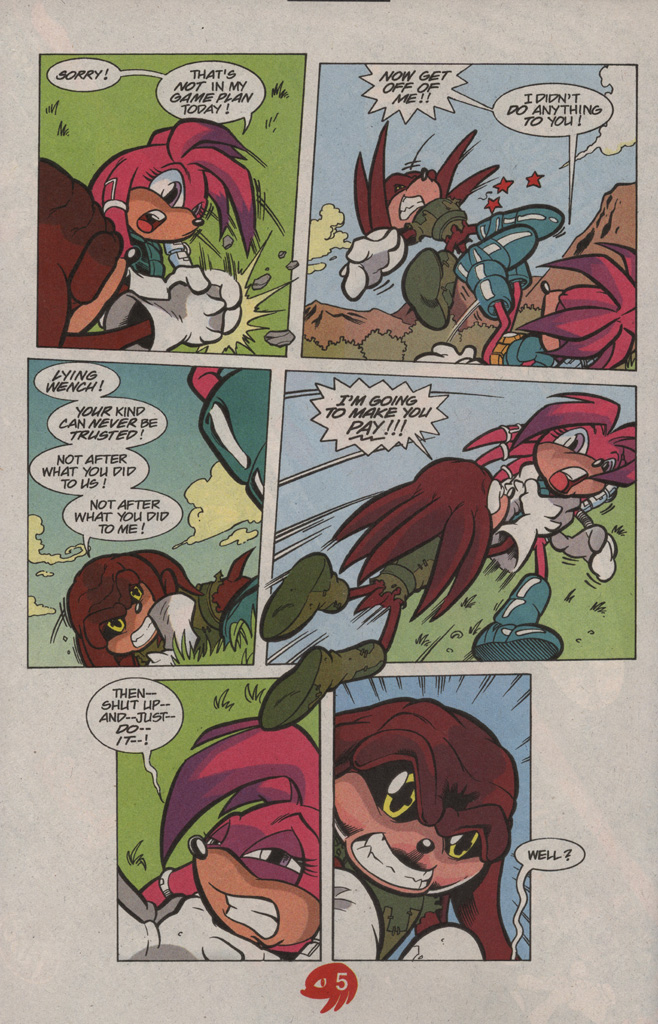 Read online Knuckles the Echidna comic -  Issue #17 - 10