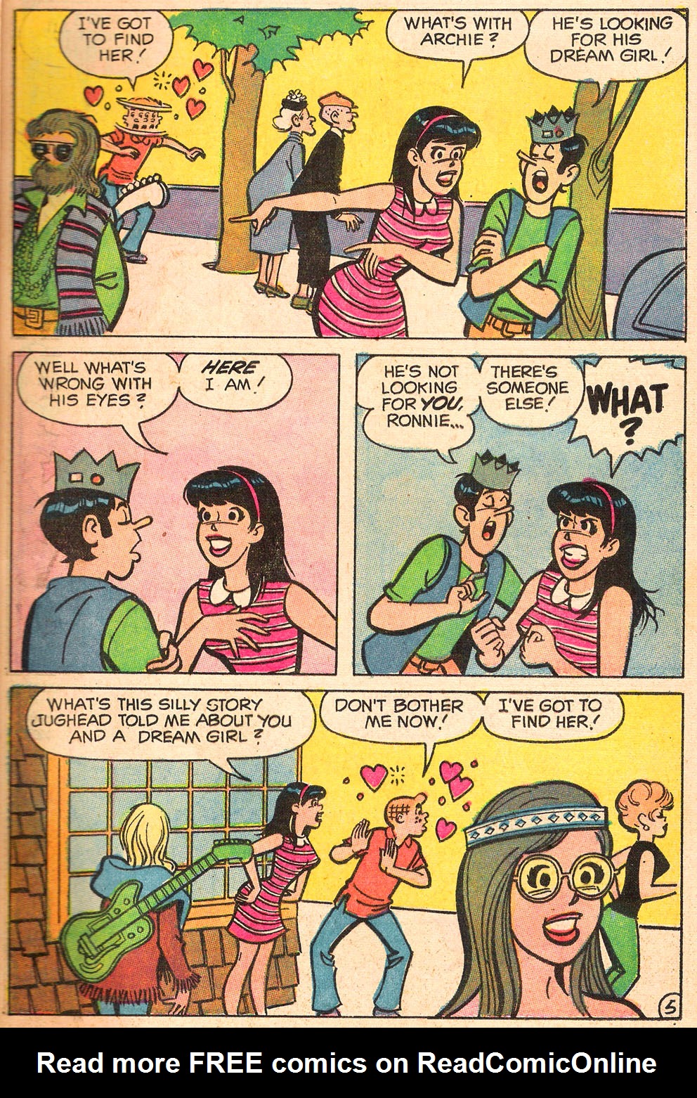 Read online Archie's TV Laugh-Out comic -  Issue #6 - 23
