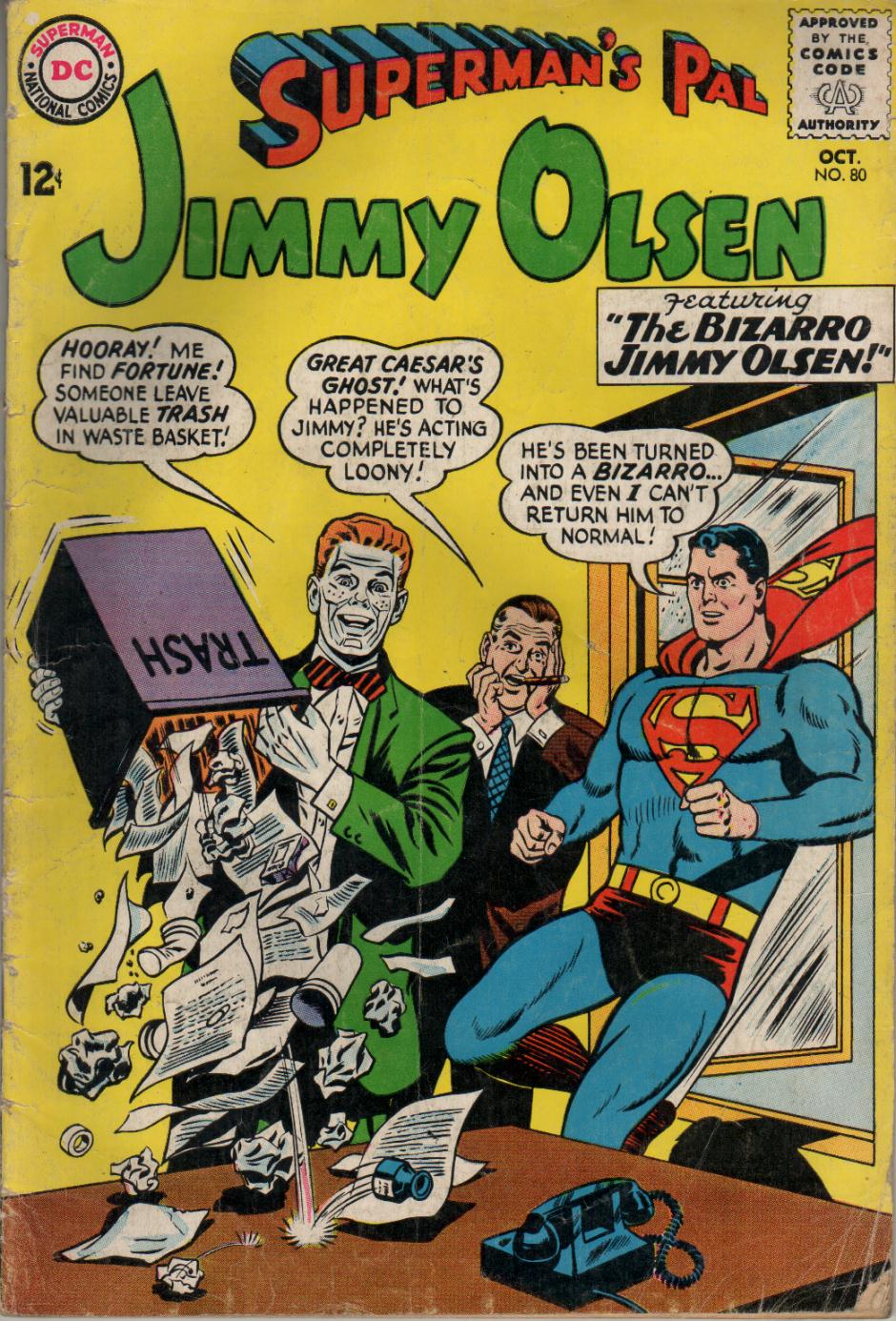Read online Superman's Pal Jimmy Olsen comic -  Issue #80 - 1