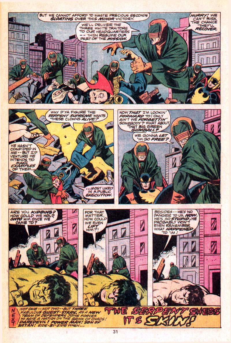 Read online The Defenders (1972) comic -  Issue #23 - 19