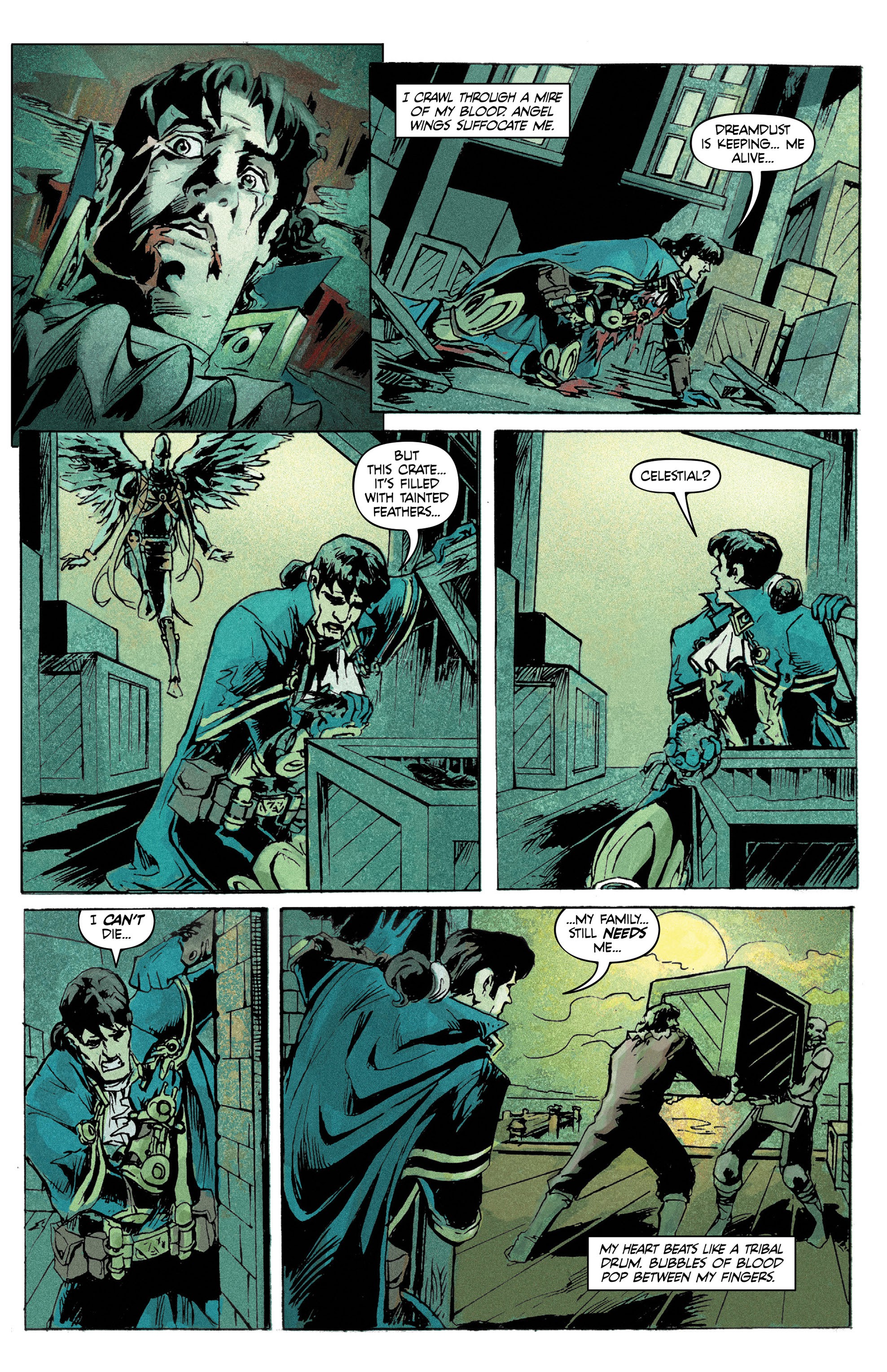 Read online Raven Nevermore comic -  Issue #4 - 16