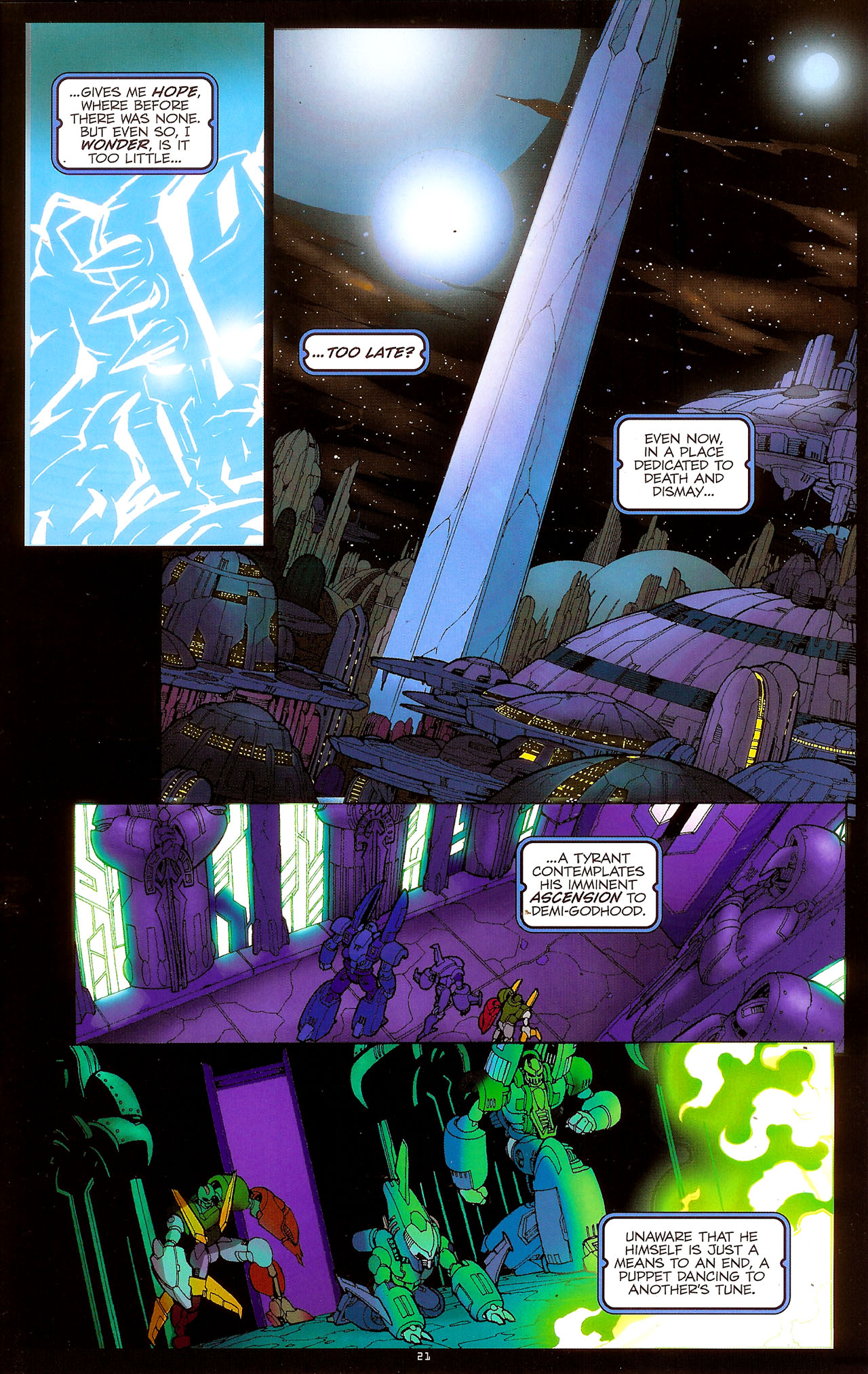 Read online Transformers: Beast Wars: The Ascending comic -  Issue #1 - 23