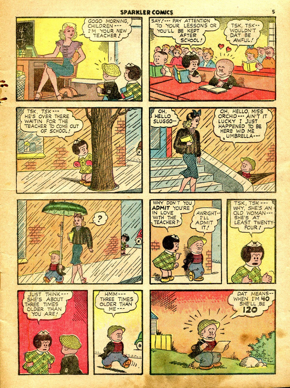 Sparkler Comics issue 17 - Page 7