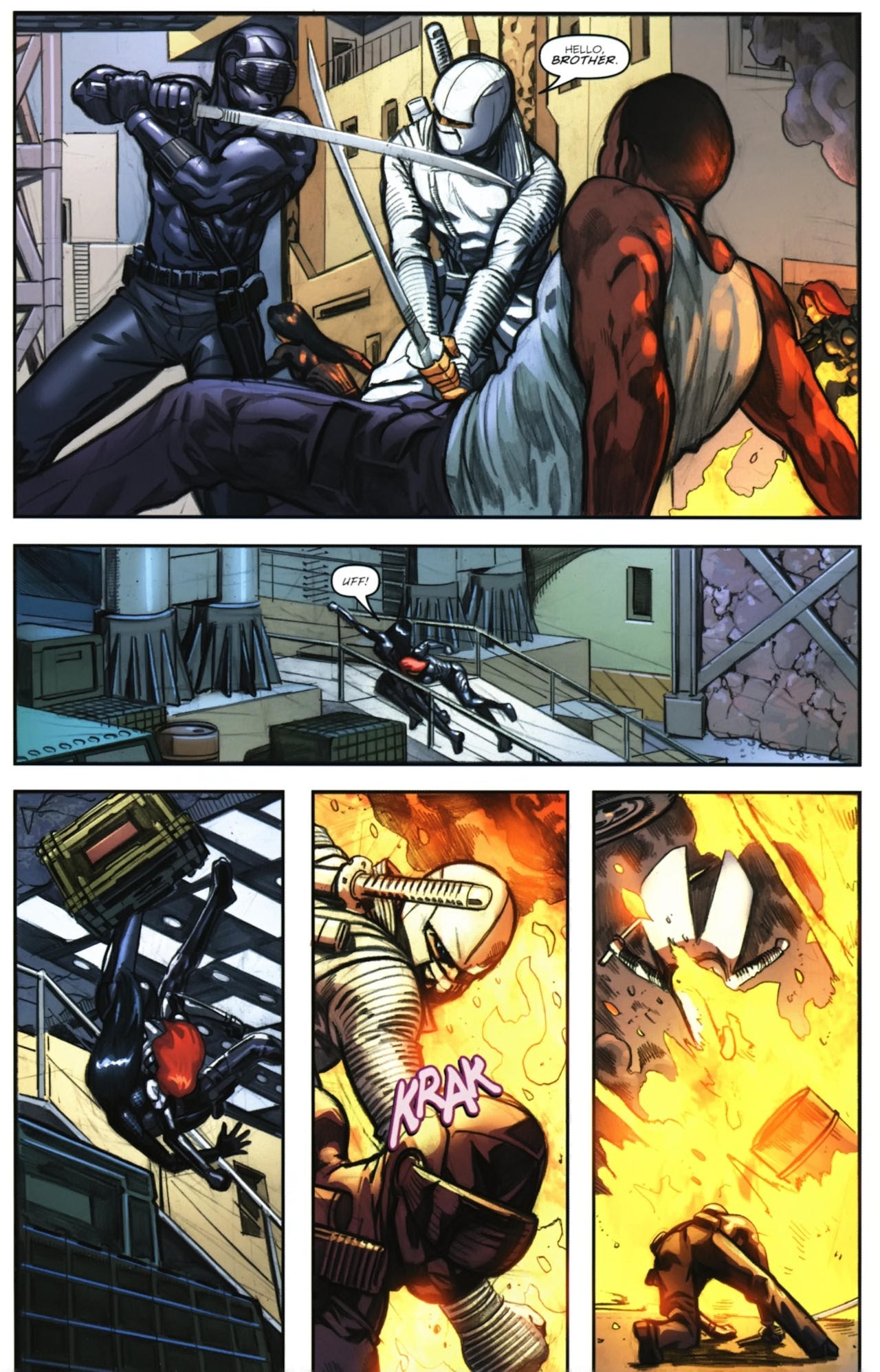 Read online G.I. Joe: Rise Of Cobra Movie Adaptation comic -  Issue #3 - 8