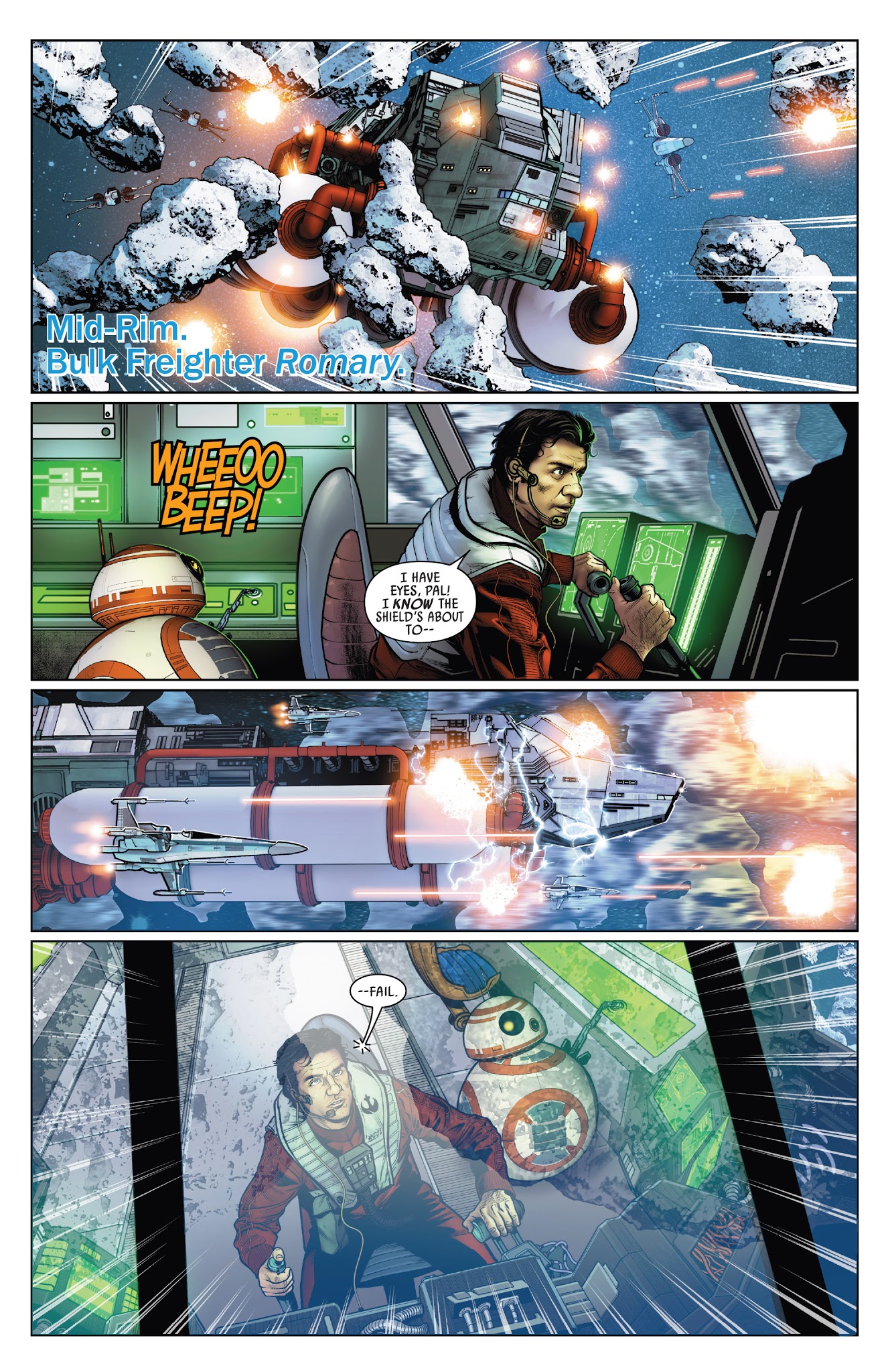 Read online Star Wars: Poe Dameron comic -  Issue #16 - 3