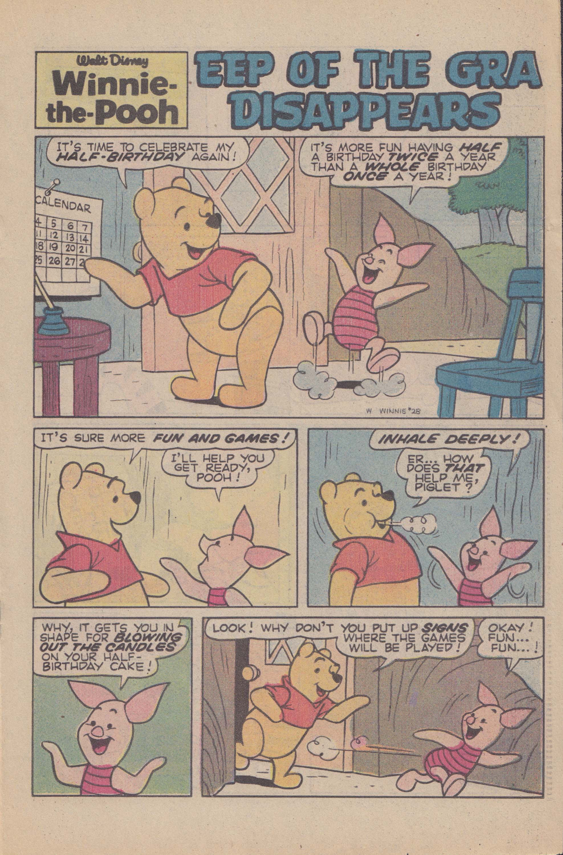 Read online Winnie-the-Pooh comic -  Issue #28 - 19