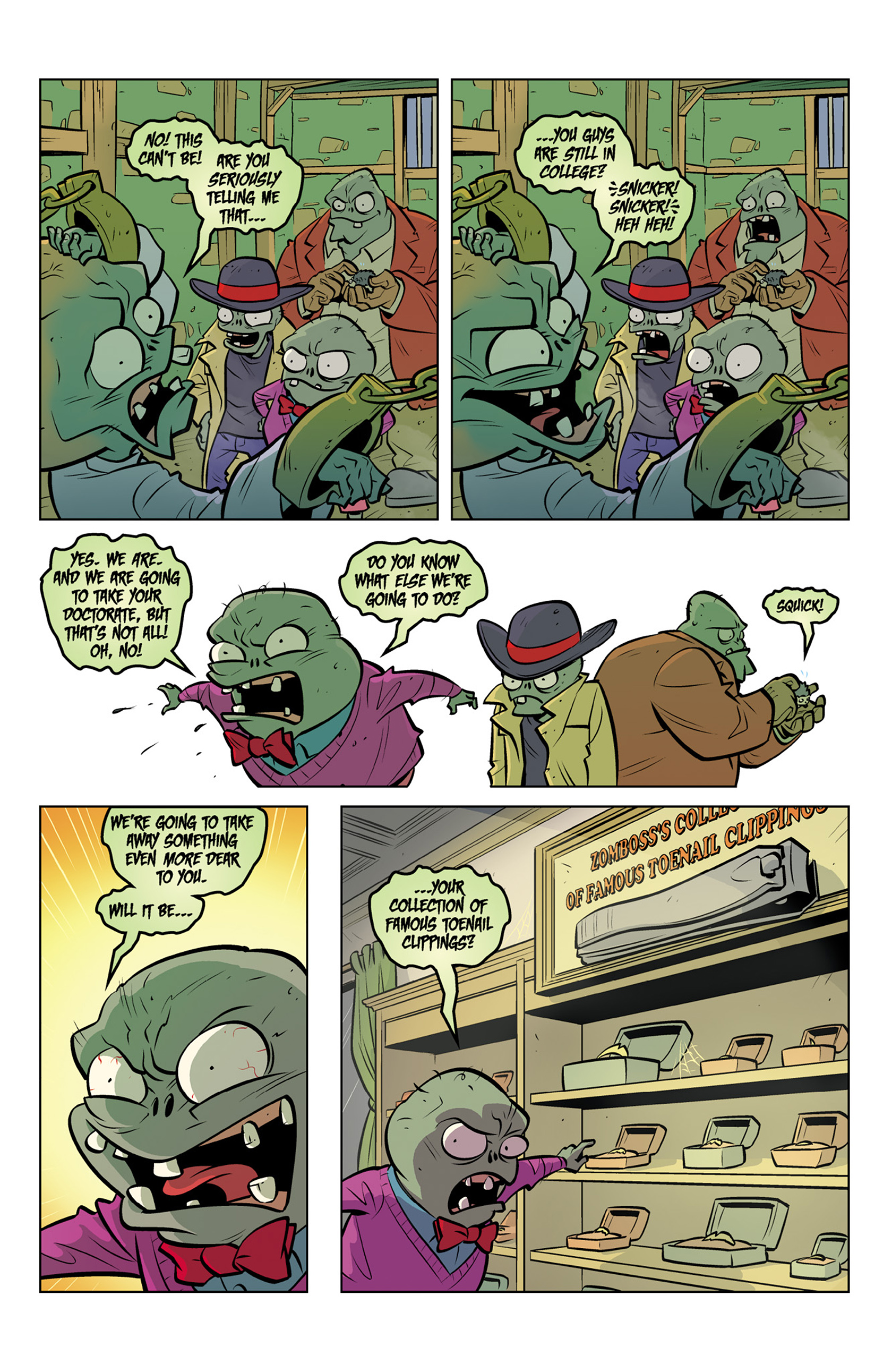 Read online Plants vs. Zombies: Bully For You comic -  Issue #2 - 12