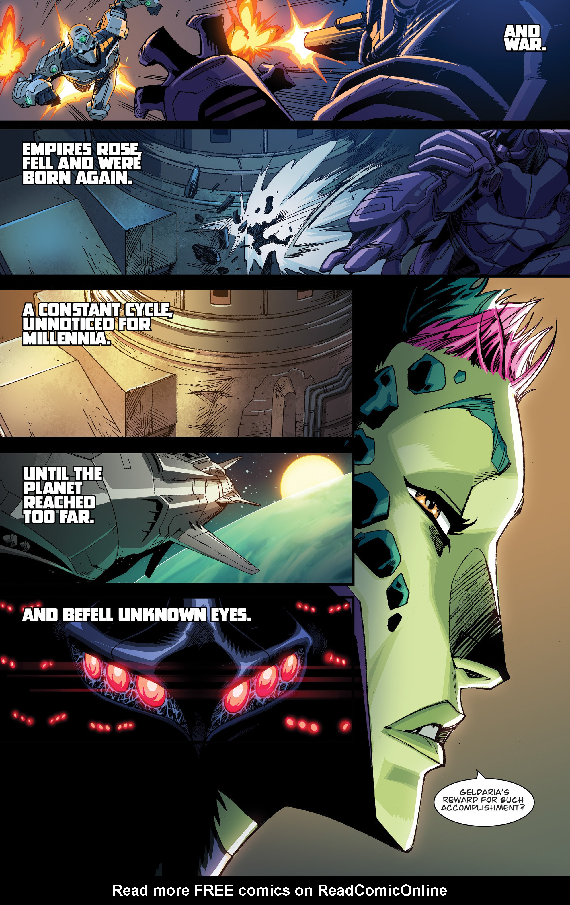 Read online Tech Jacket (2014) comic -  Issue #8 - 5