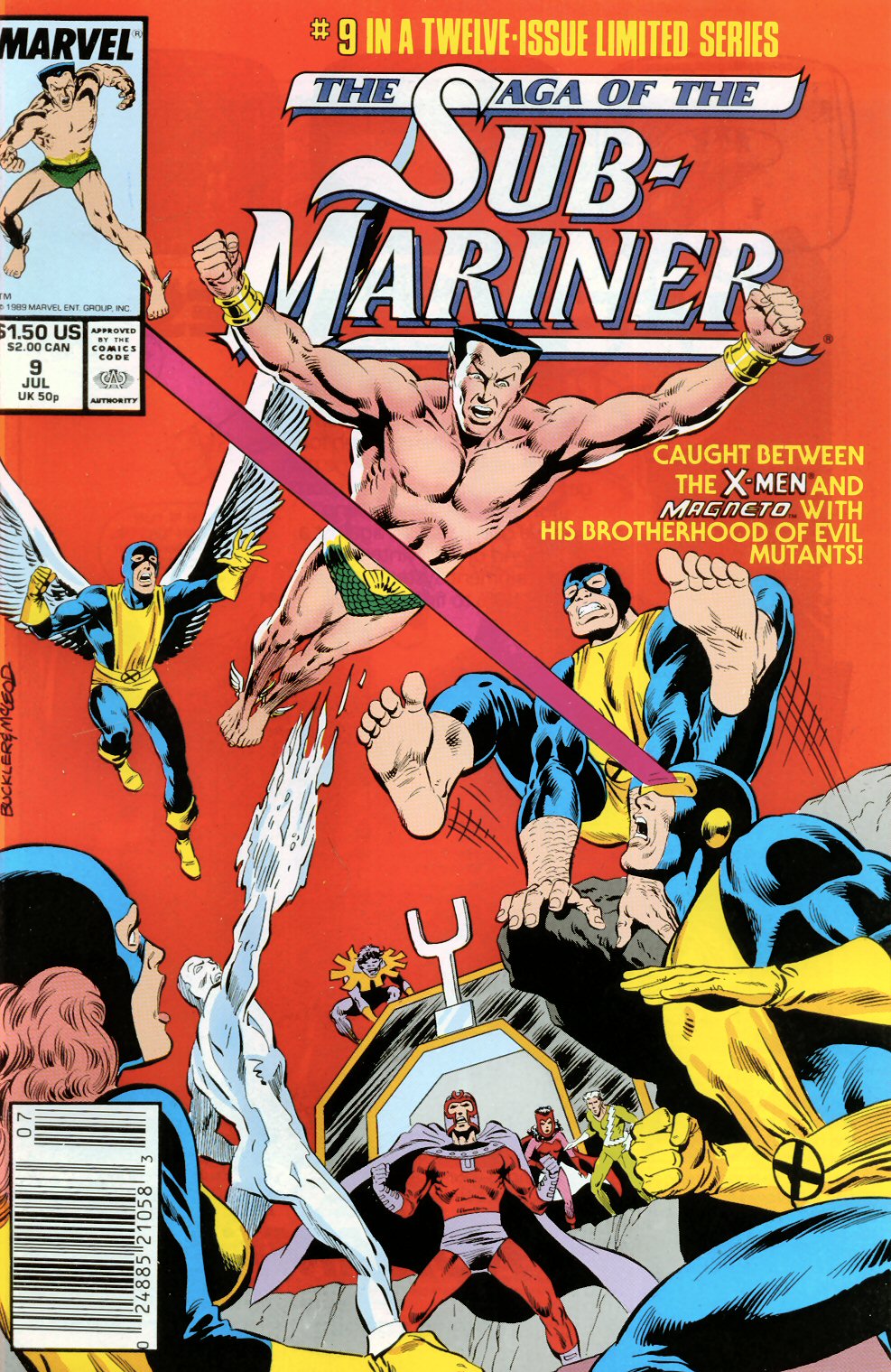 Read online Saga of the Sub-Mariner comic -  Issue #9 - 1