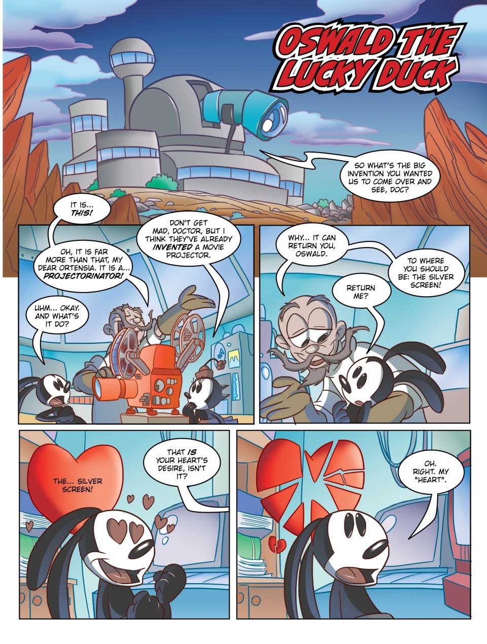 Read online Epic Mickey: Tales of the Wasteland comic -  Issue # Oswald the Lucky Duck - 2