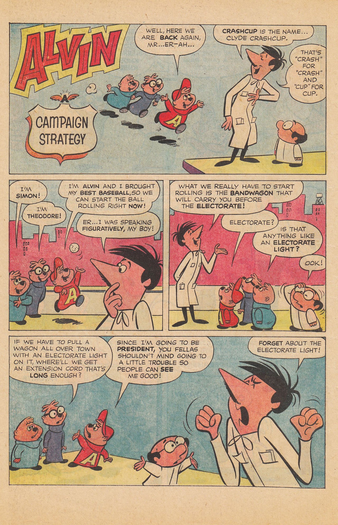 Read online Alvin for President comic -  Issue # Full - 12