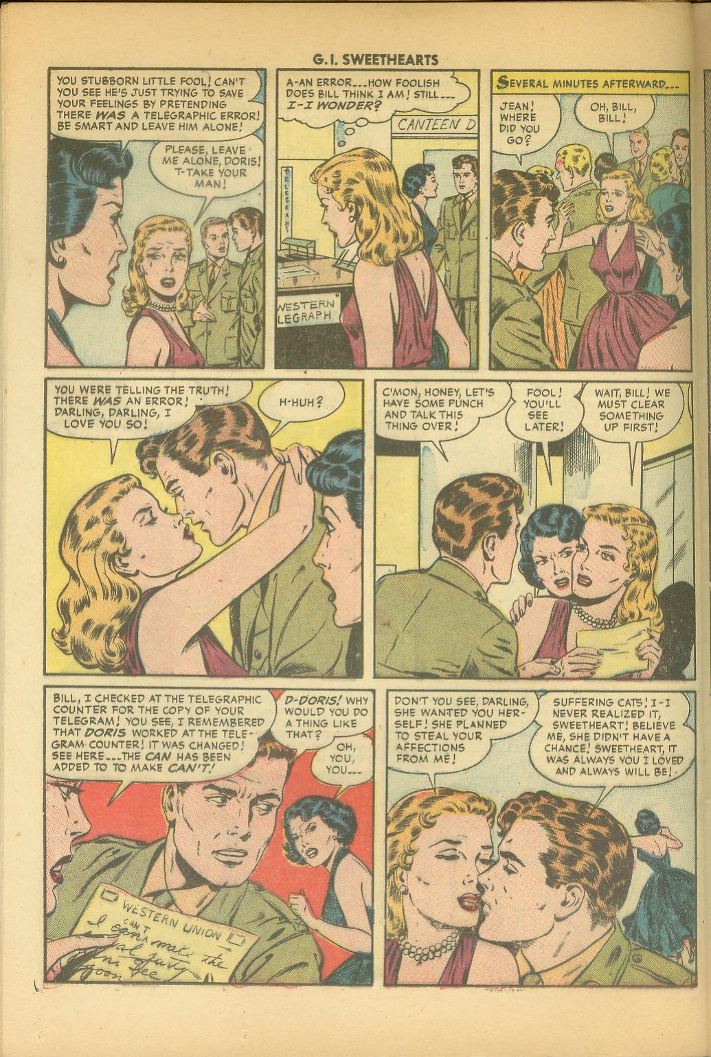 Read online G.I. Sweethearts comic -  Issue #42 - 24