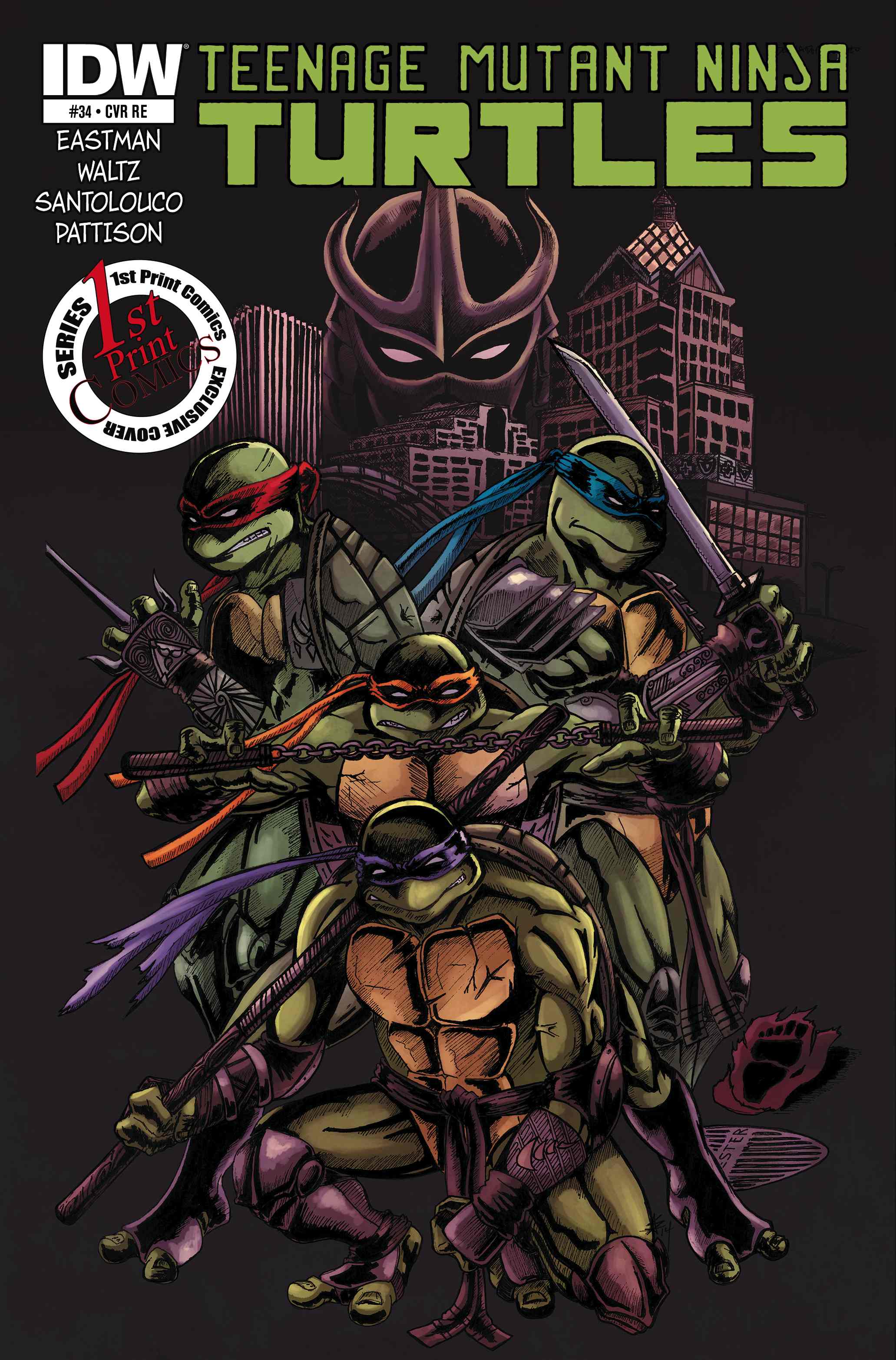 Read online Teenage Mutant Ninja Turtles (2011) comic -  Issue #34 - 4