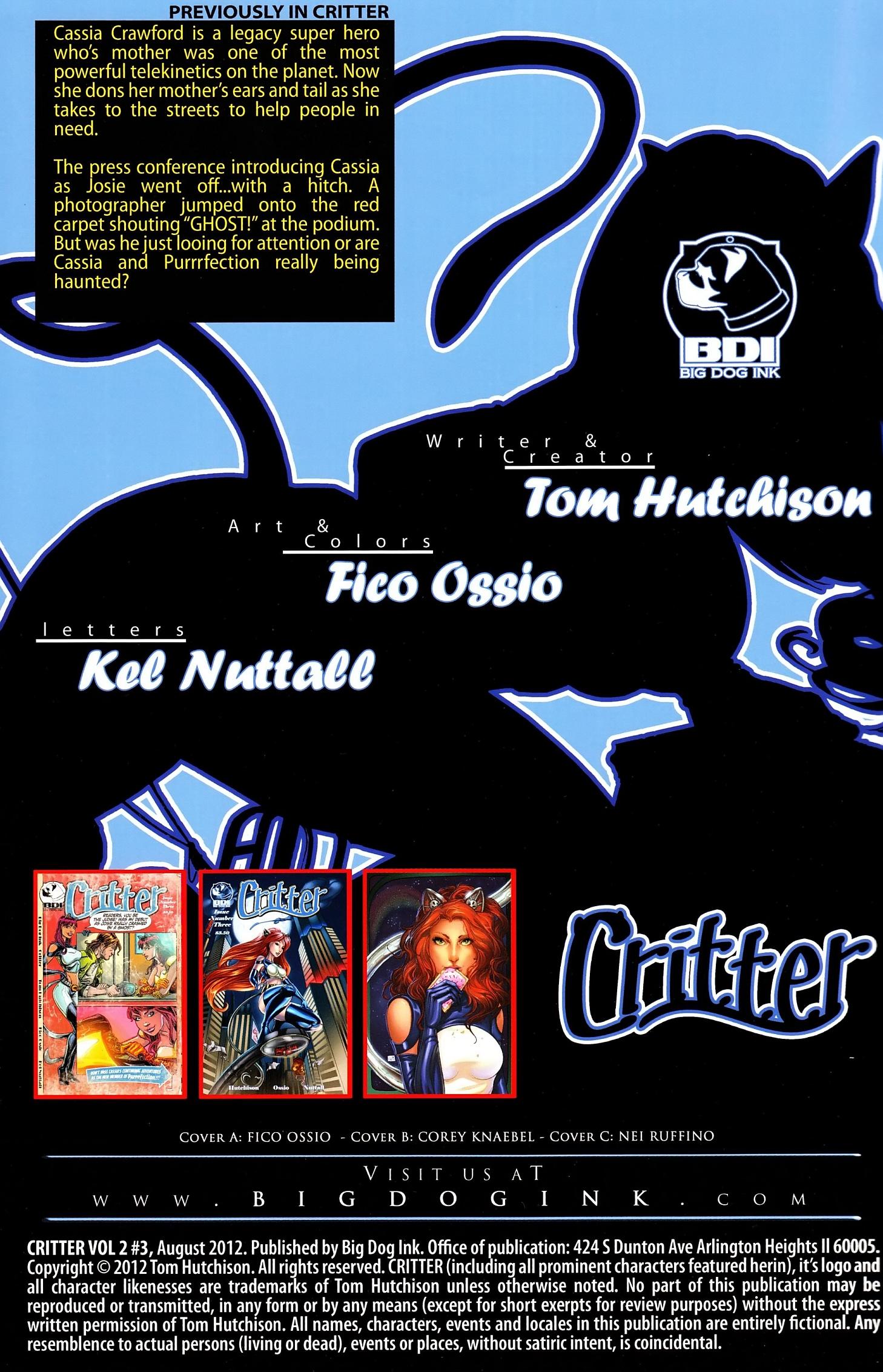 Read online Critter (2012) comic -  Issue #3 - 2