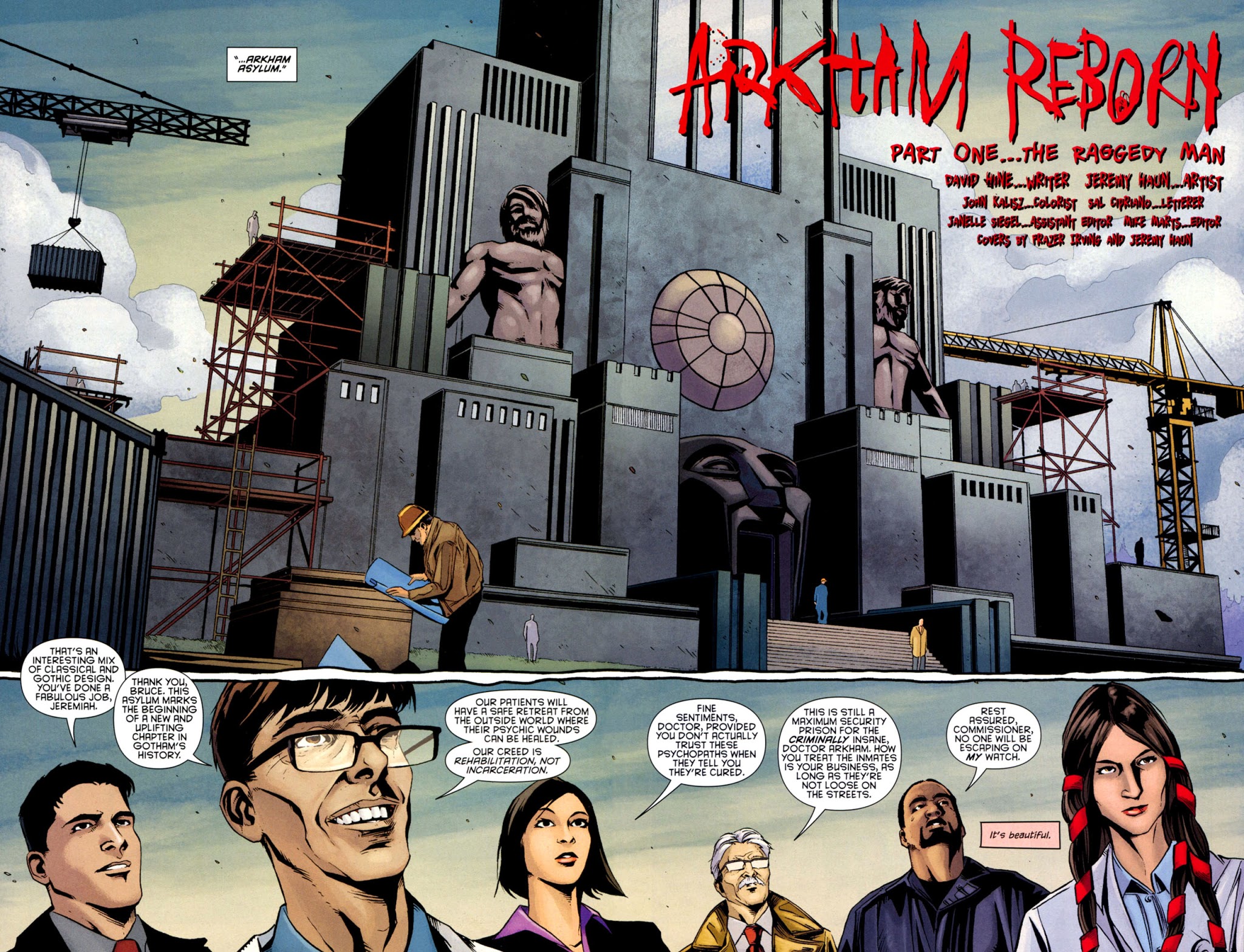 Read online Arkham Reborn comic -  Issue #1 - 3