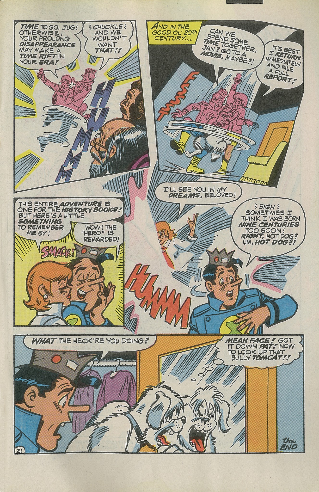 Read online Jughead's Time Police comic -  Issue #3 - 33