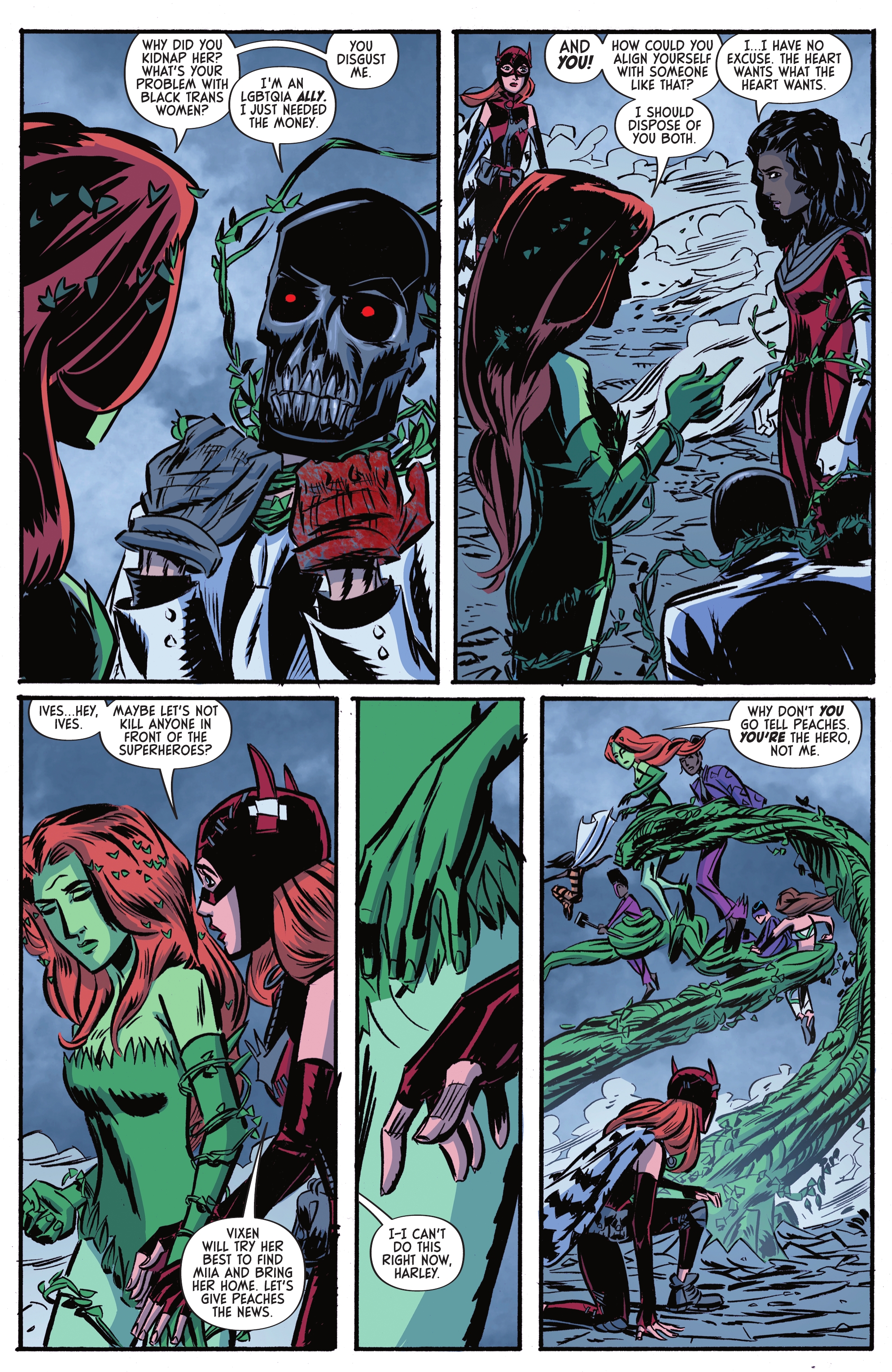 Read online Harley Quinn: The Animated Series: Legion of Bats! comic -  Issue #6 - 12