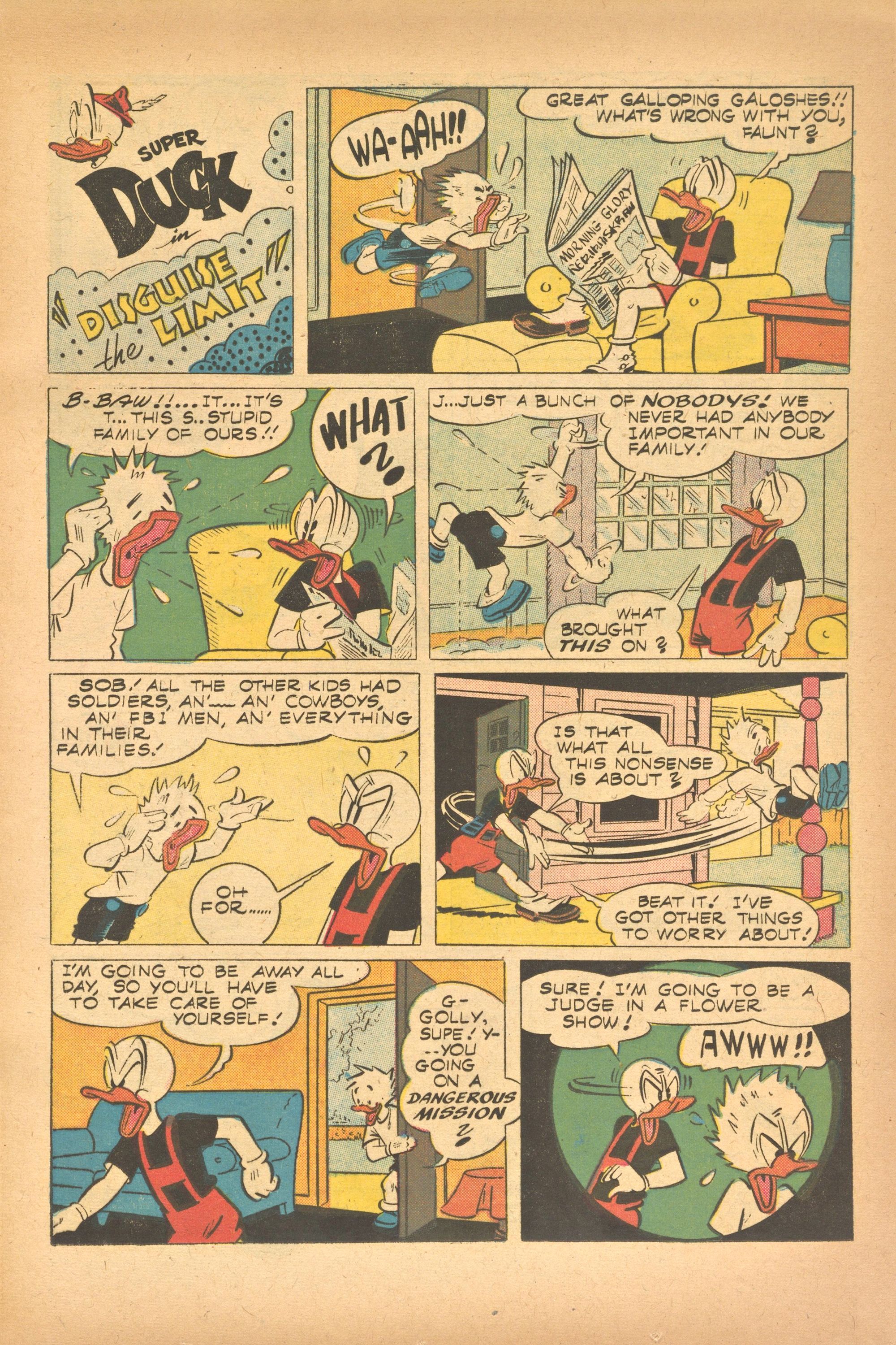 Read online Super Duck Comics comic -  Issue #72 - 13