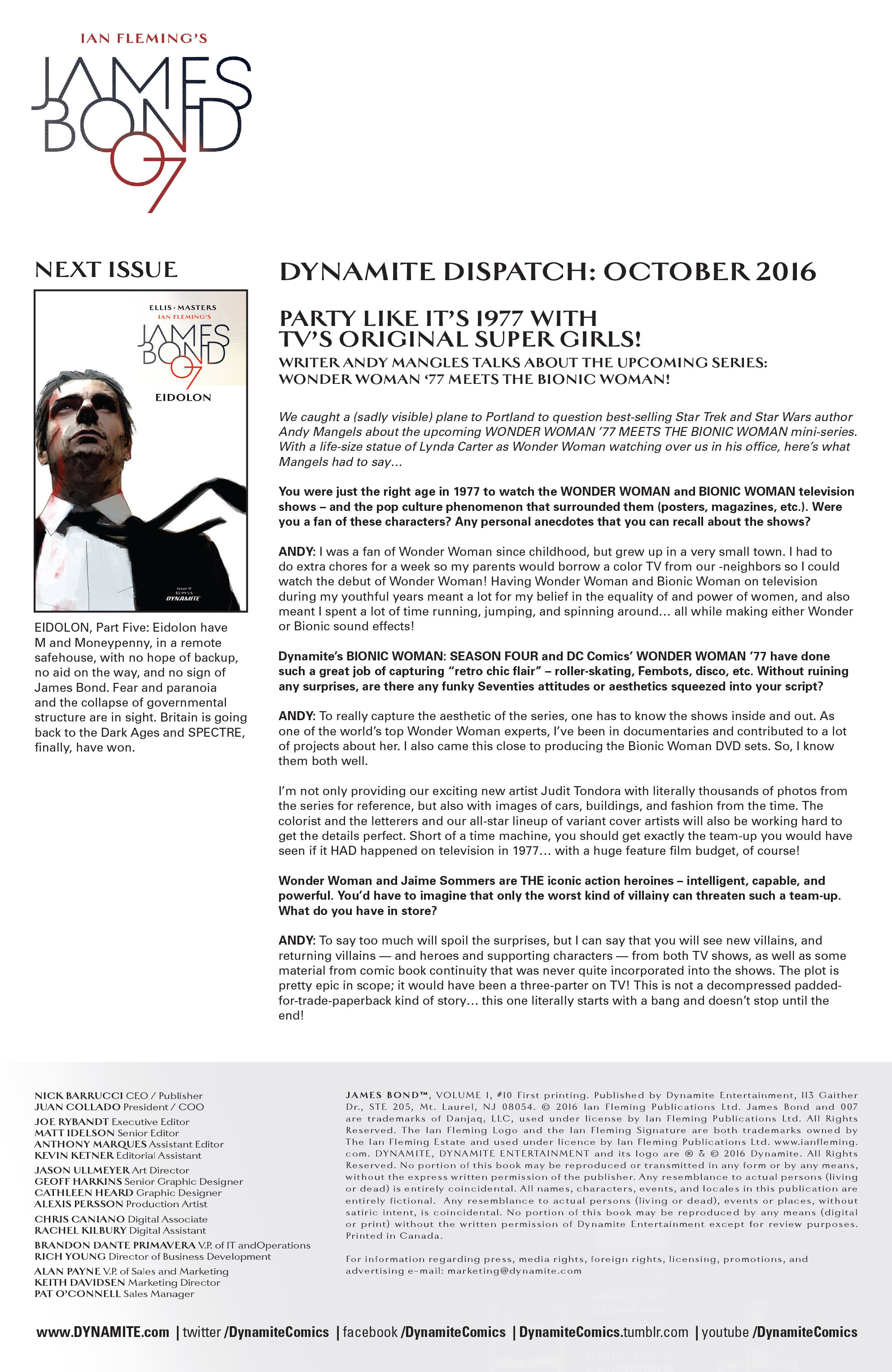 Read online James Bond (2015) comic -  Issue #10 - 25