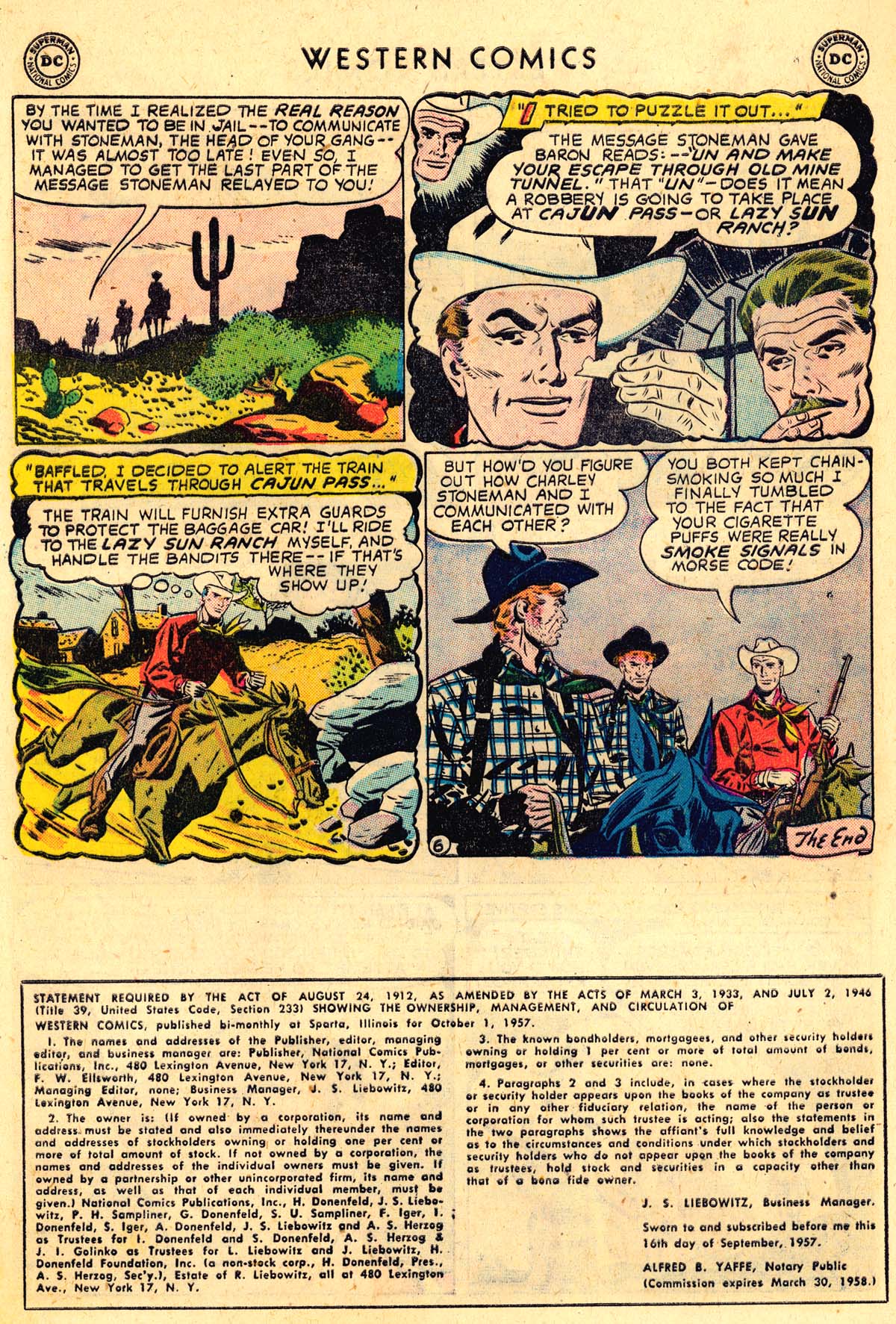 Read online Western Comics comic -  Issue #68 - 32