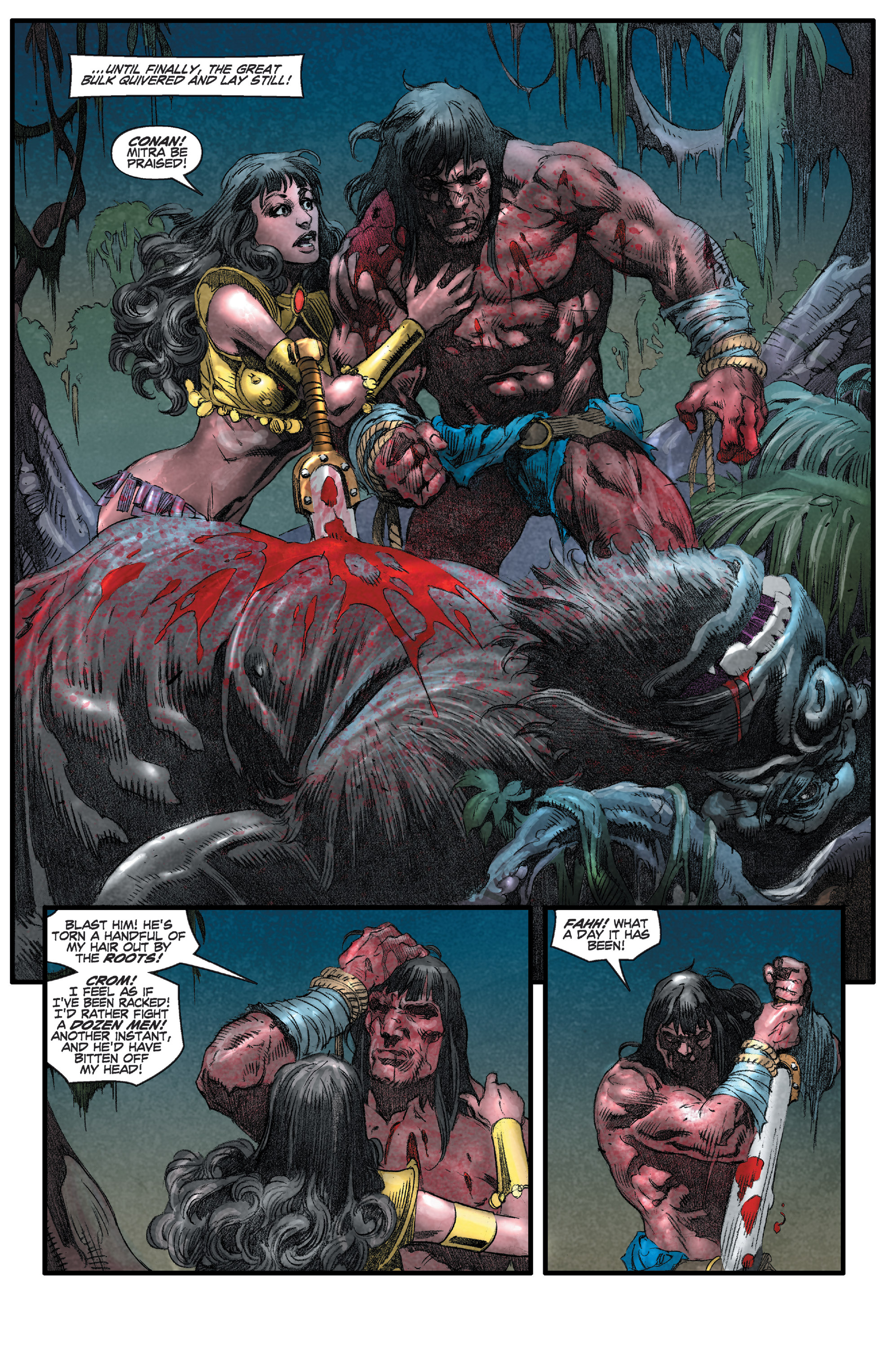 Read online Conan Chronicles Epic Collection comic -  Issue # TPB The Battle of Shamla Pass (Part 5) - 3