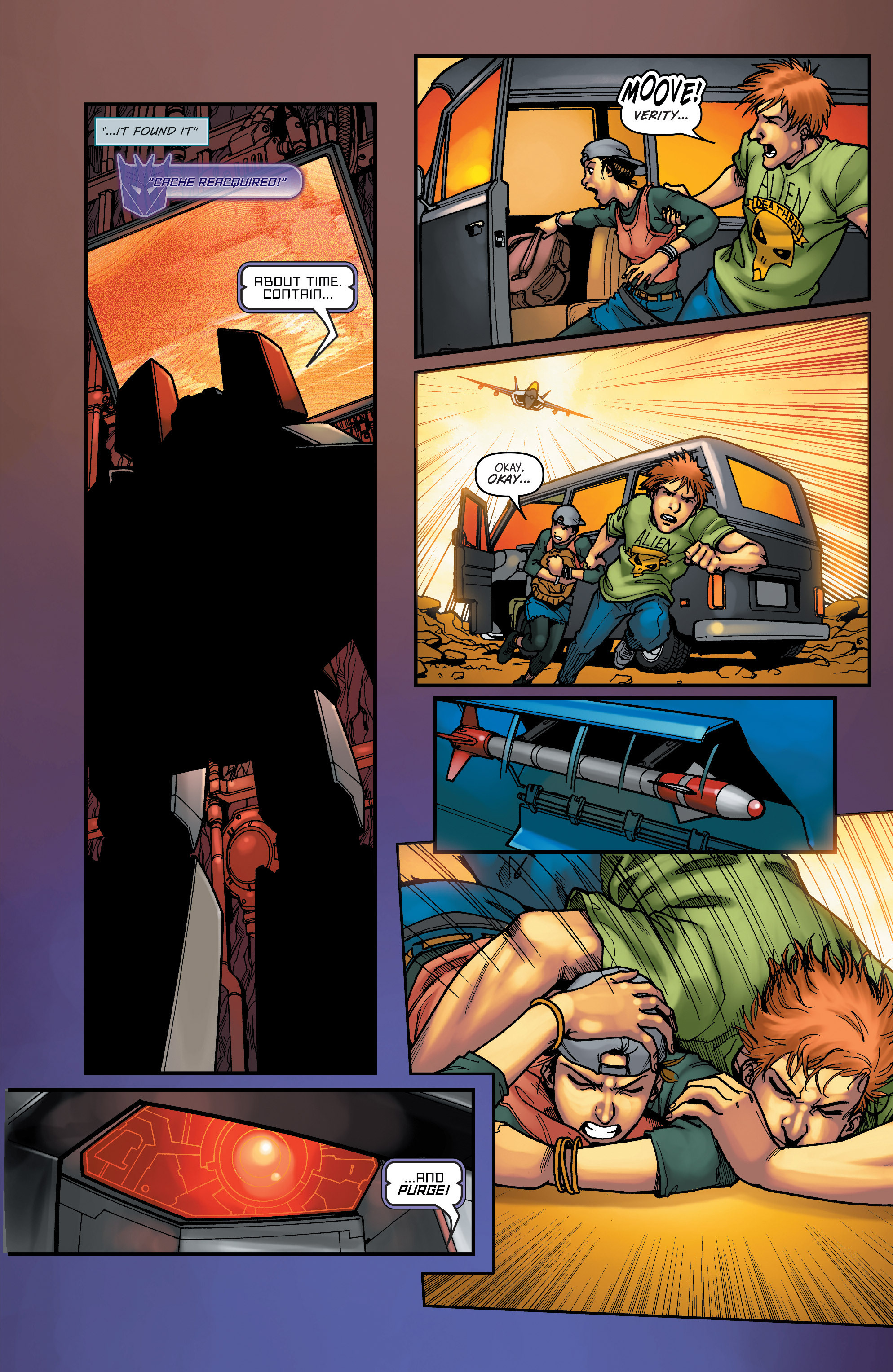 Read online The Transformers: Infiltration comic -  Issue #0 - 14