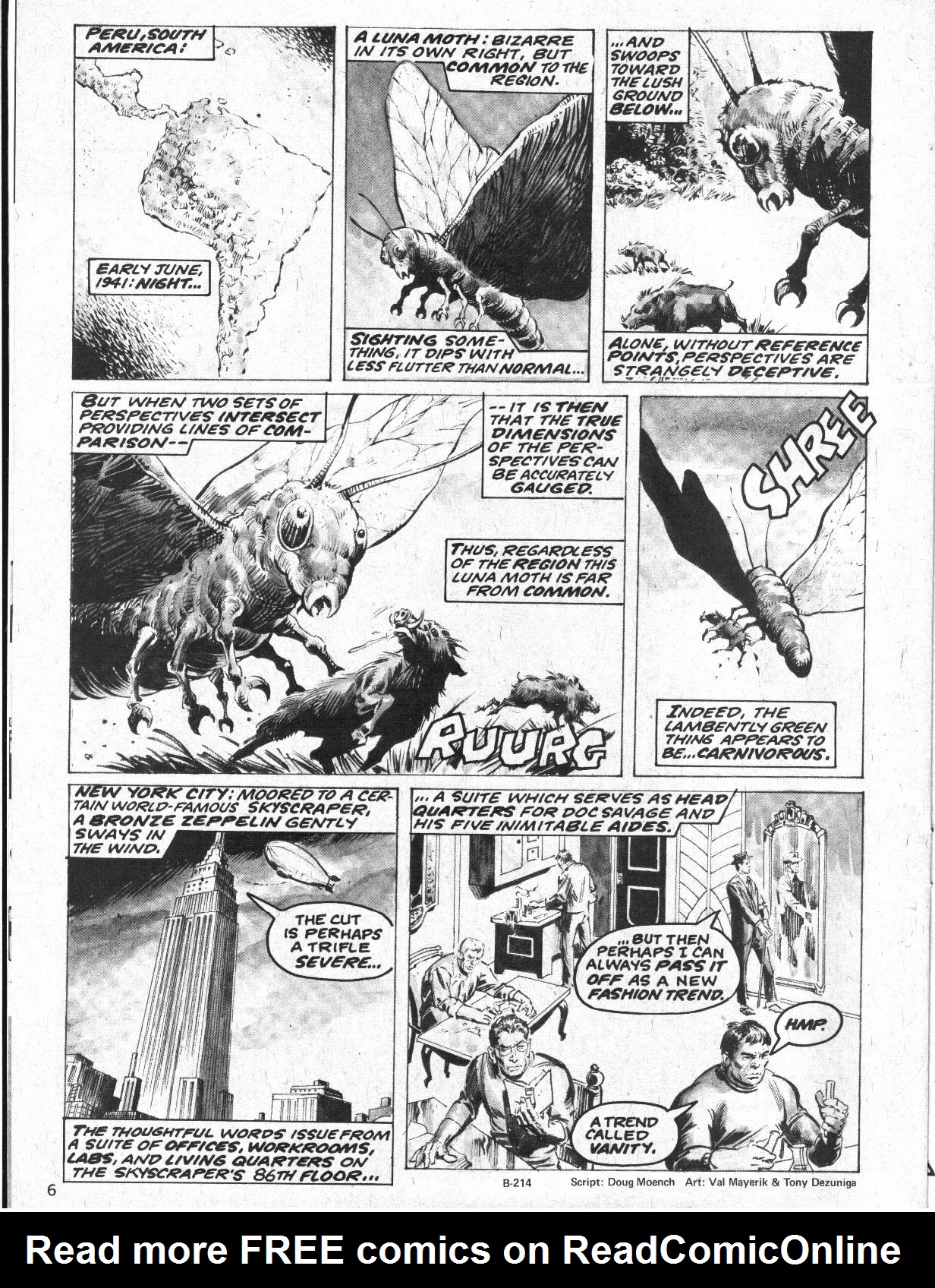 Read online Doc Savage (1975) comic -  Issue #7 - 6