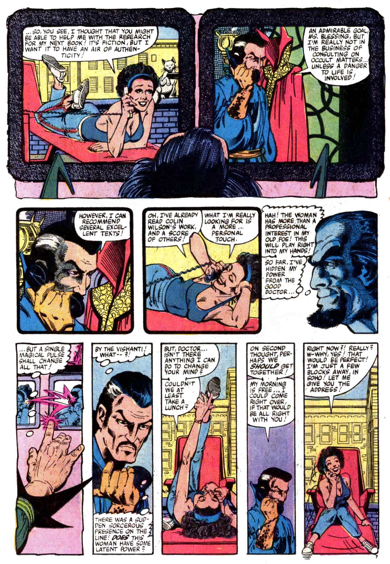 Read online Doctor Strange (1974) comic -  Issue #49 - 8