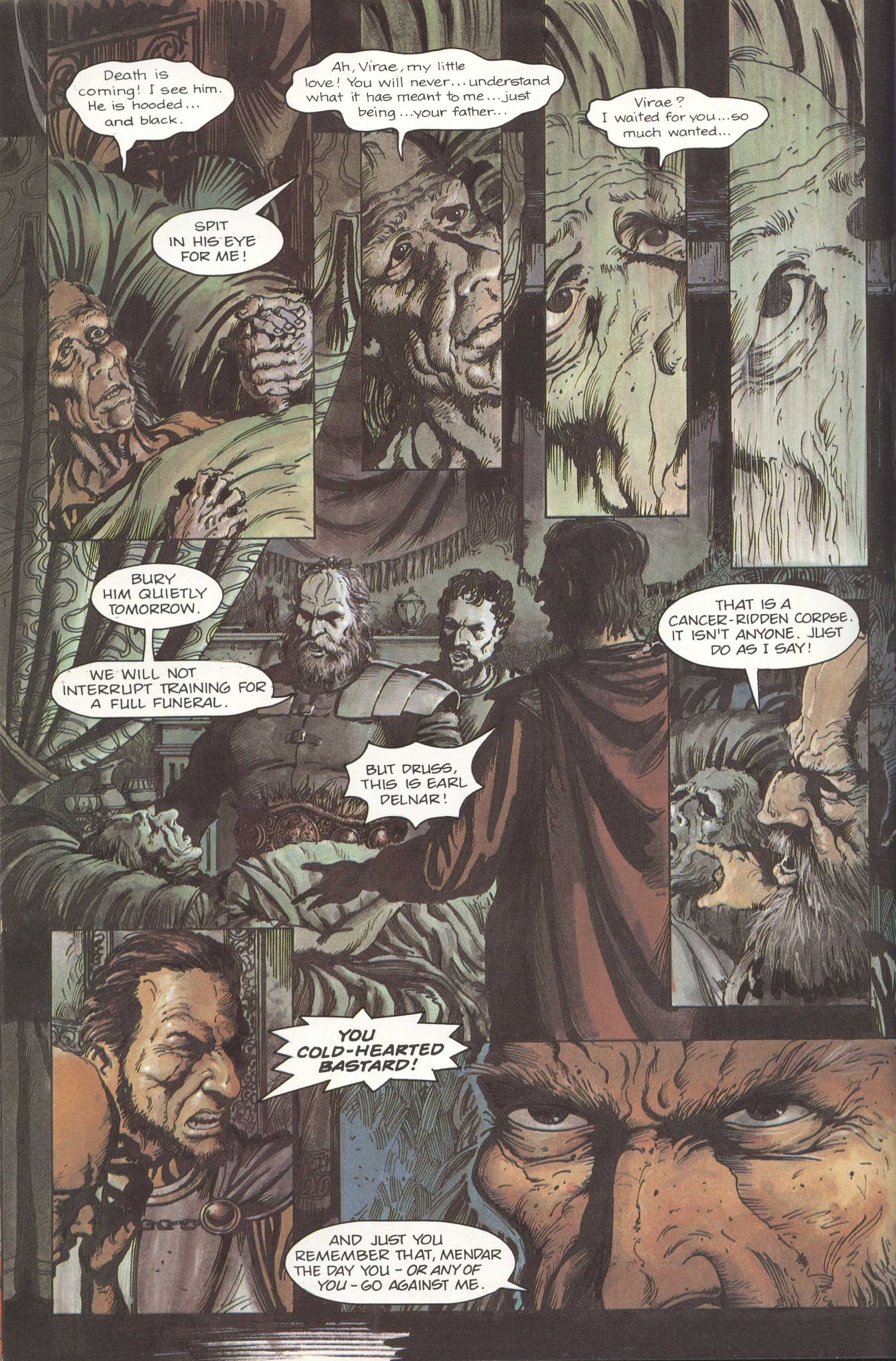 Read online David Gemmell's Legend: A Graphic Novel comic -  Issue # TPB - 39