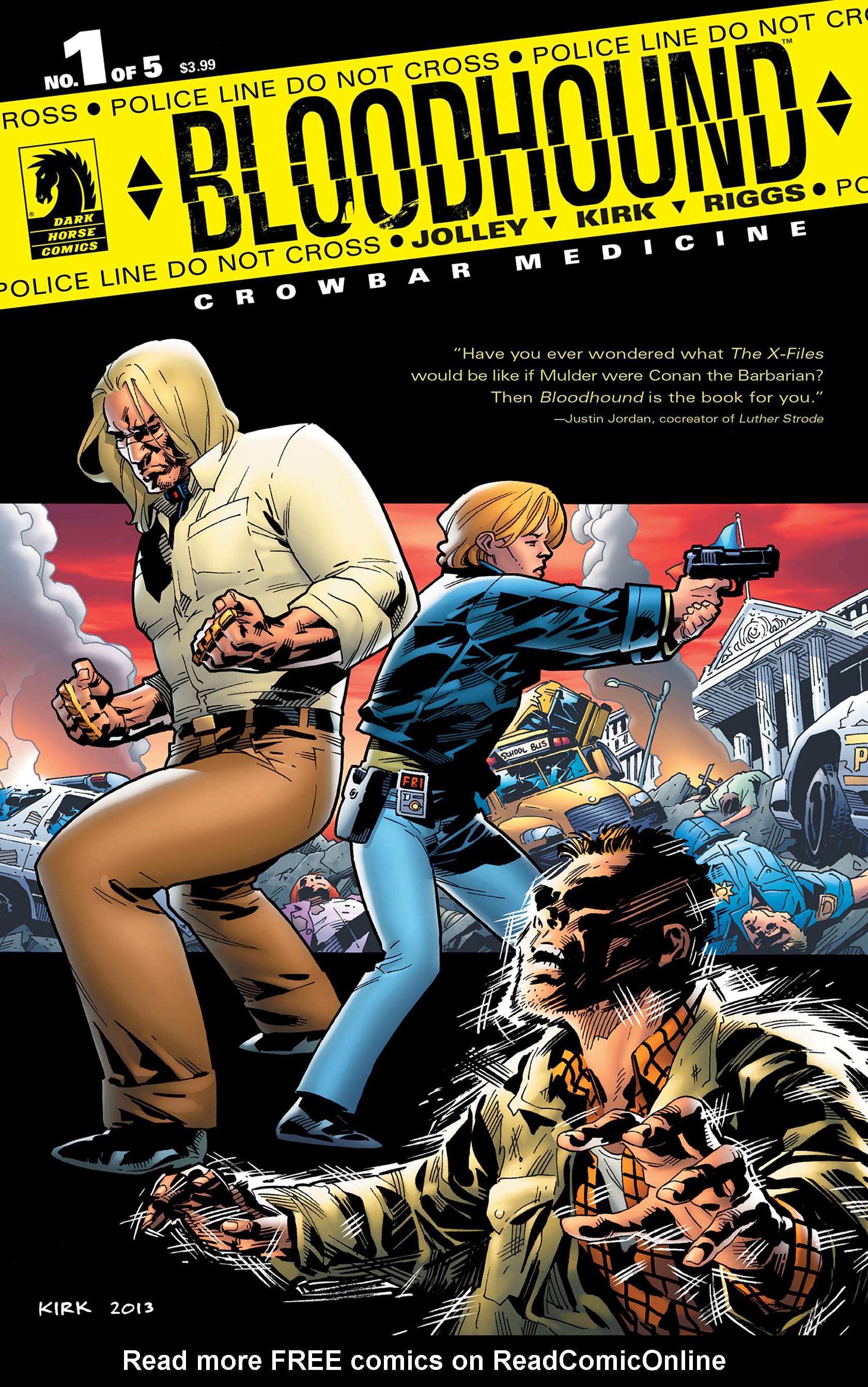 Read online Bloodhound: Crowbar Medicine comic -  Issue #1 - 1