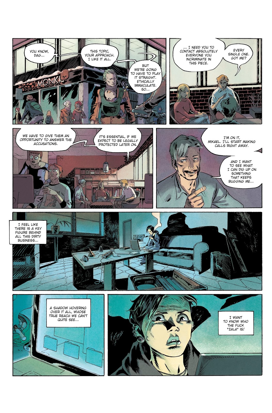 Millennium: The Girl Who Played With Fire issue 1 - Page 21