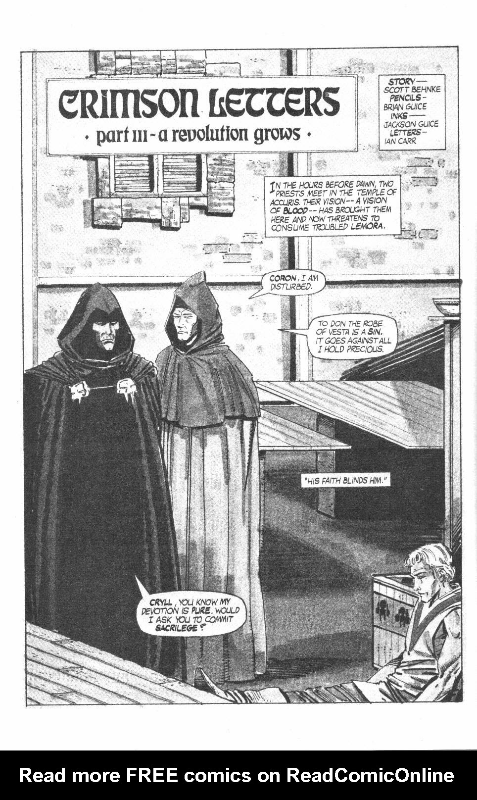 Read online Crimson Letters comic -  Issue # Full - 14