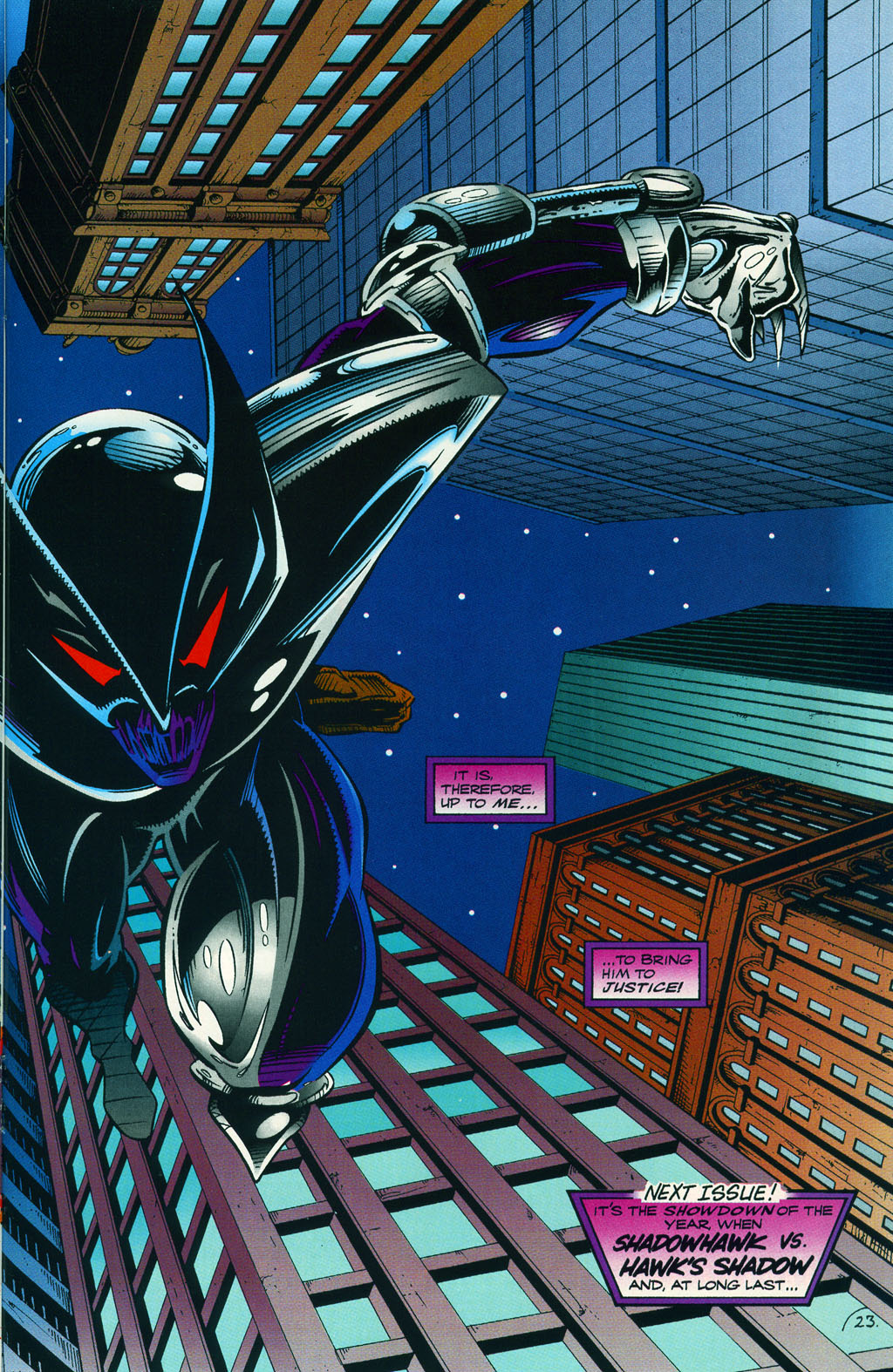 Read online ShadowHawk comic -  Issue #5 - 30