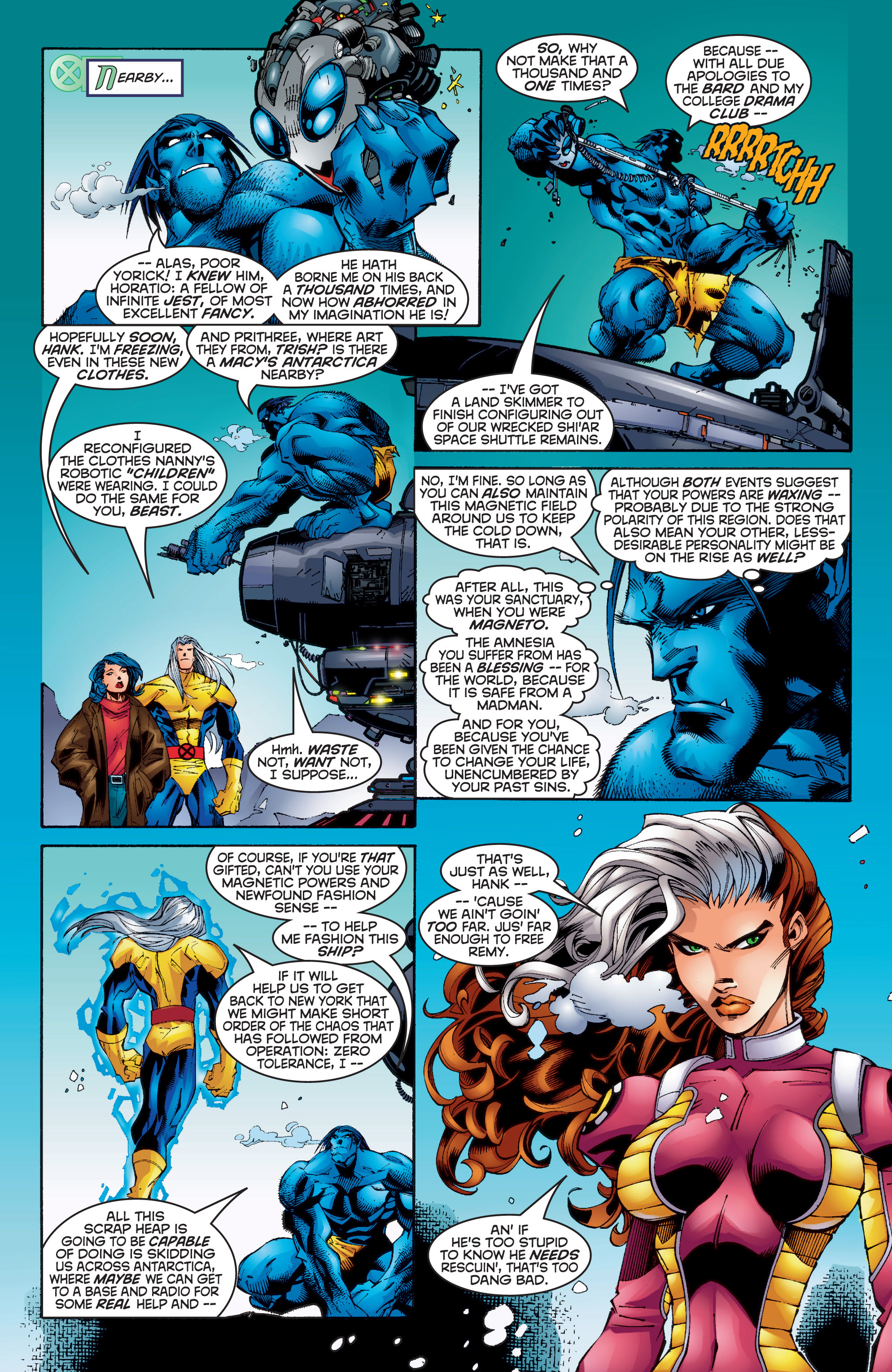 Read online Uncanny X-Men (1963) comic -  Issue #350 - 9