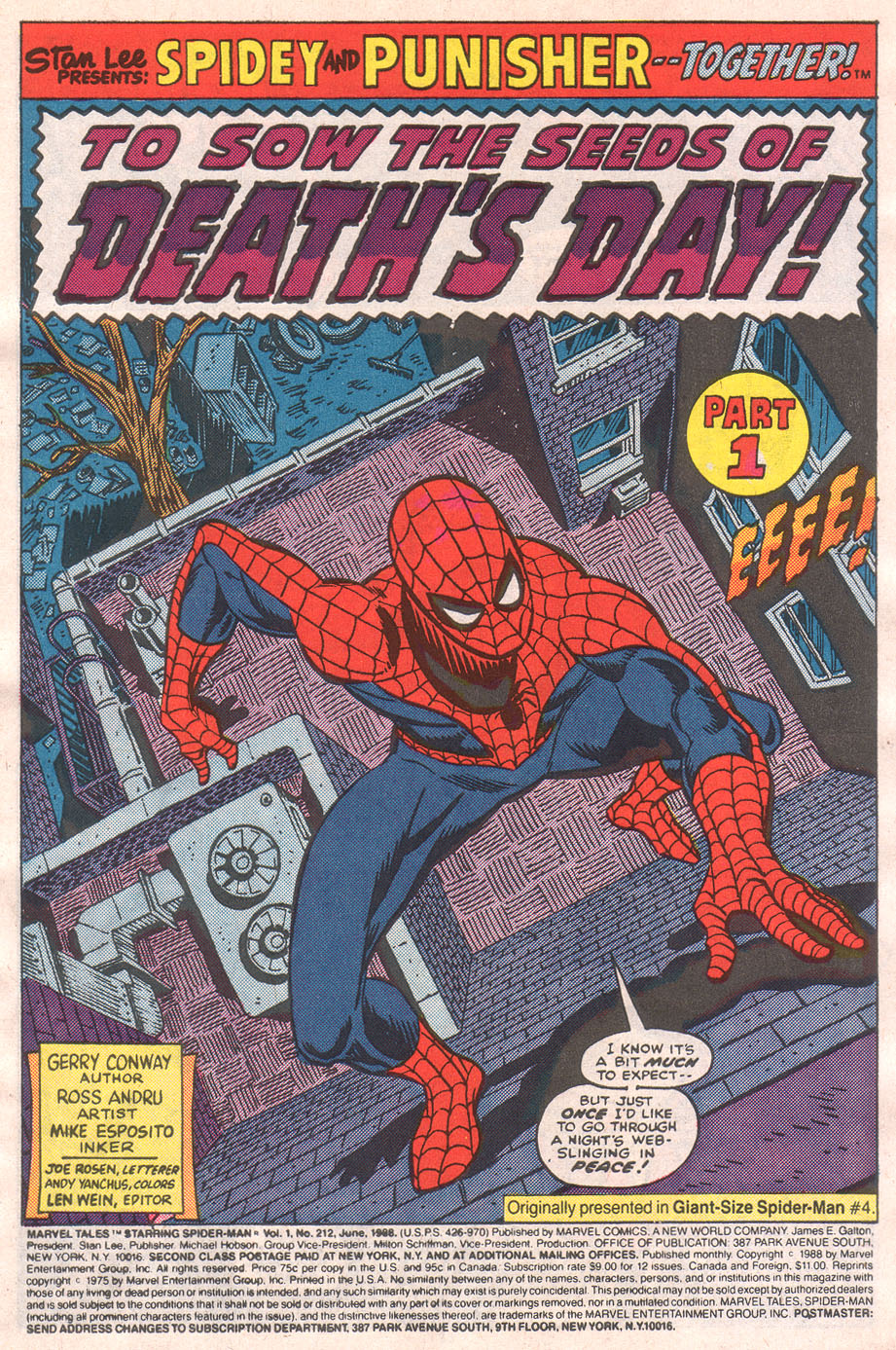 Read online Marvel Tales (1964) comic -  Issue #212 - 3