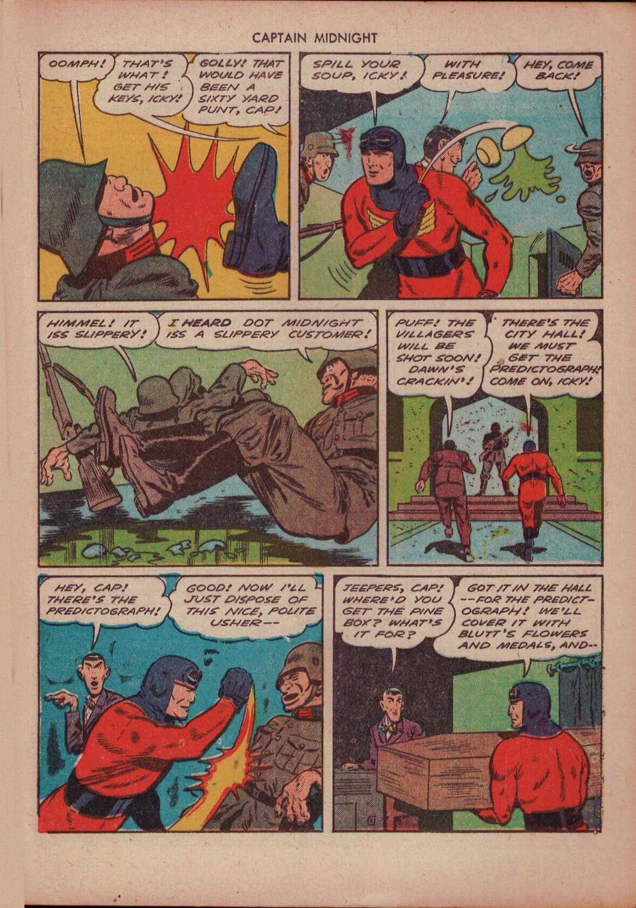 Read online Captain Midnight (1942) comic -  Issue #16 - 9