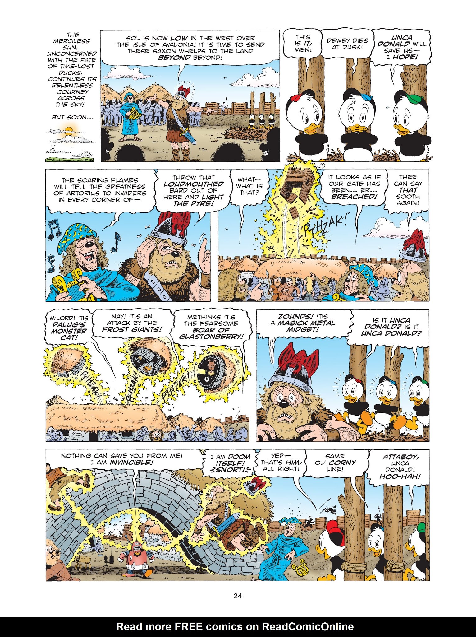 Read online Walt Disney Uncle Scrooge and Donald Duck: The Don Rosa Library comic -  Issue # TPB 7 (Part 1) - 25