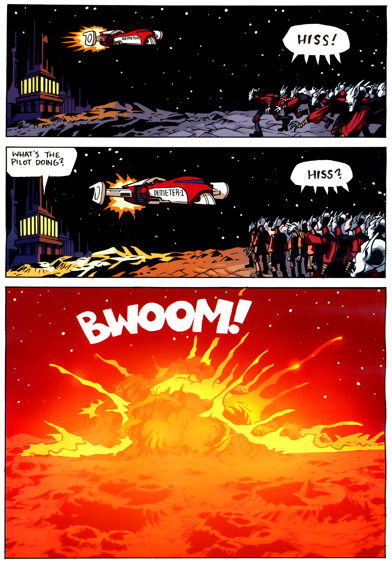 Read online Werewolves on the Moon: Versus Vampires comic -  Issue #3 - 9