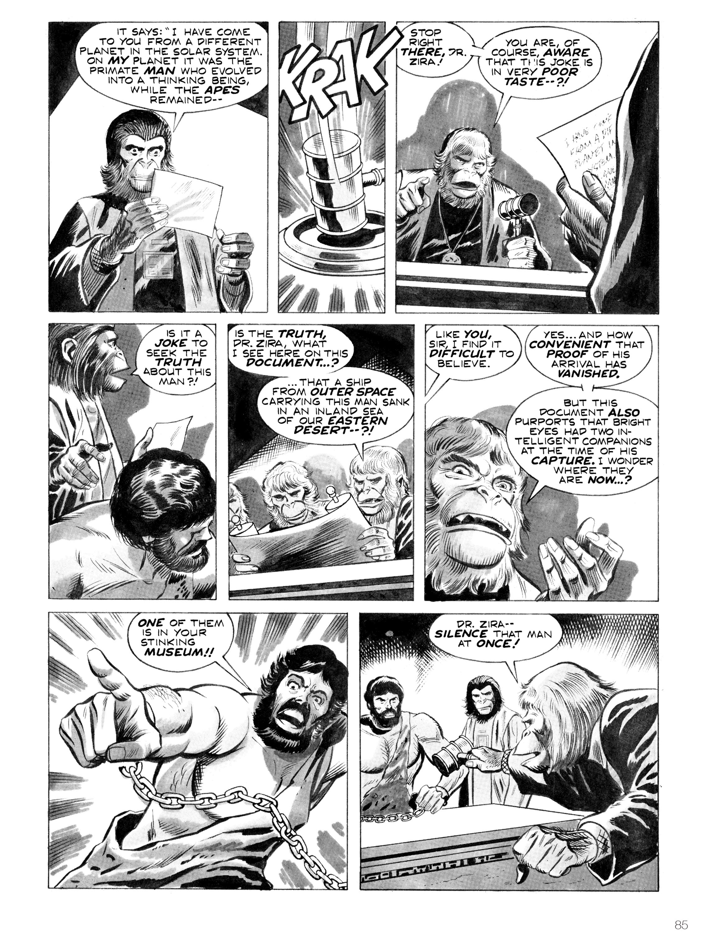Read online Planet of the Apes: Archive comic -  Issue # TPB 2 (Part 1) - 82