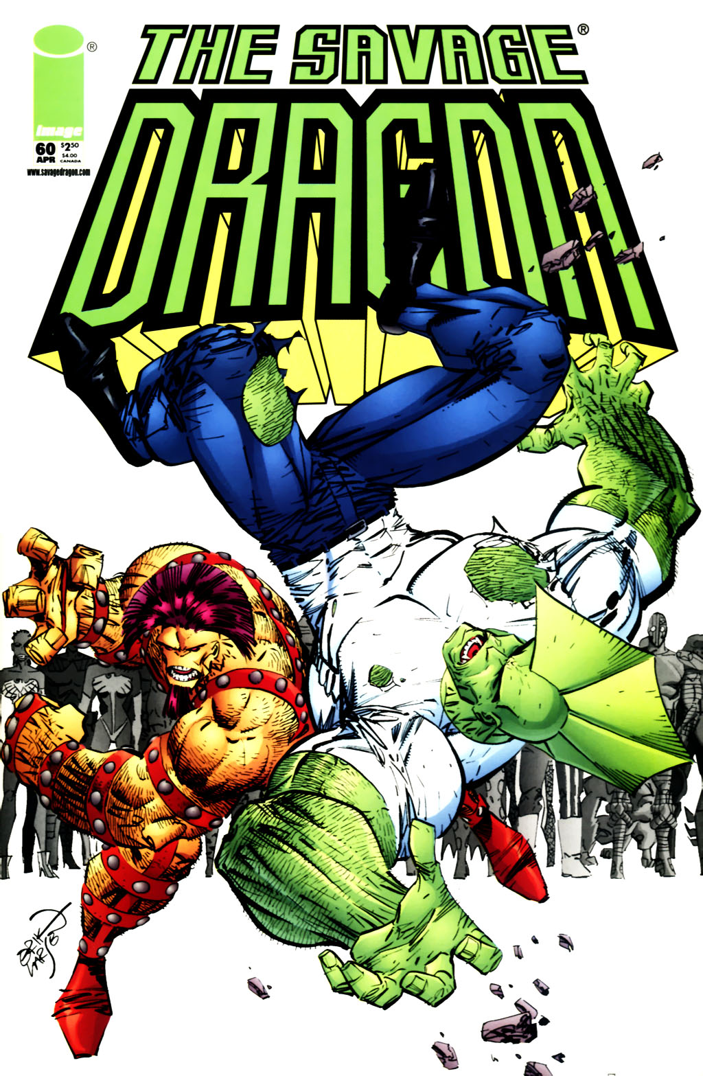 Read online The Savage Dragon (1993) comic -  Issue #60 - 1