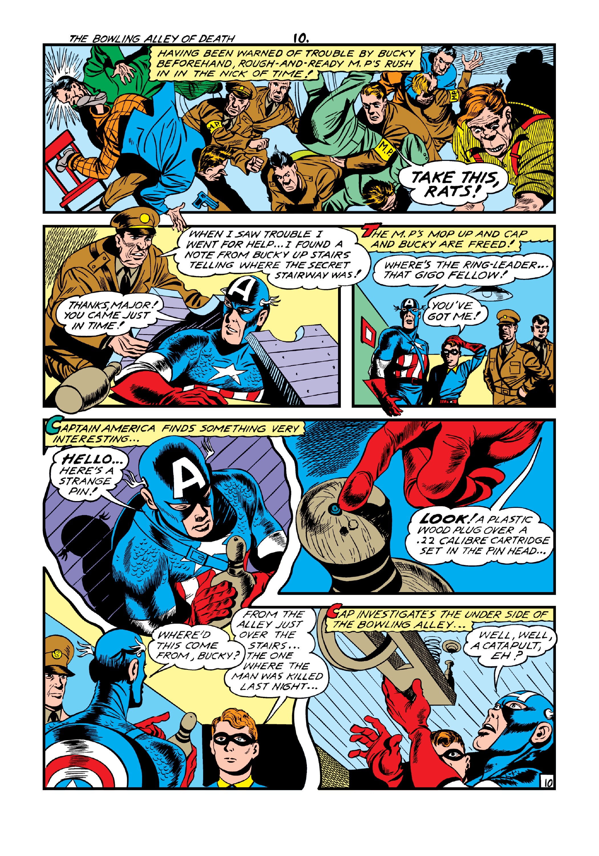 Read online Marvel Masterworks: Golden Age Captain America comic -  Issue # TPB 5 (Part 1) - 87