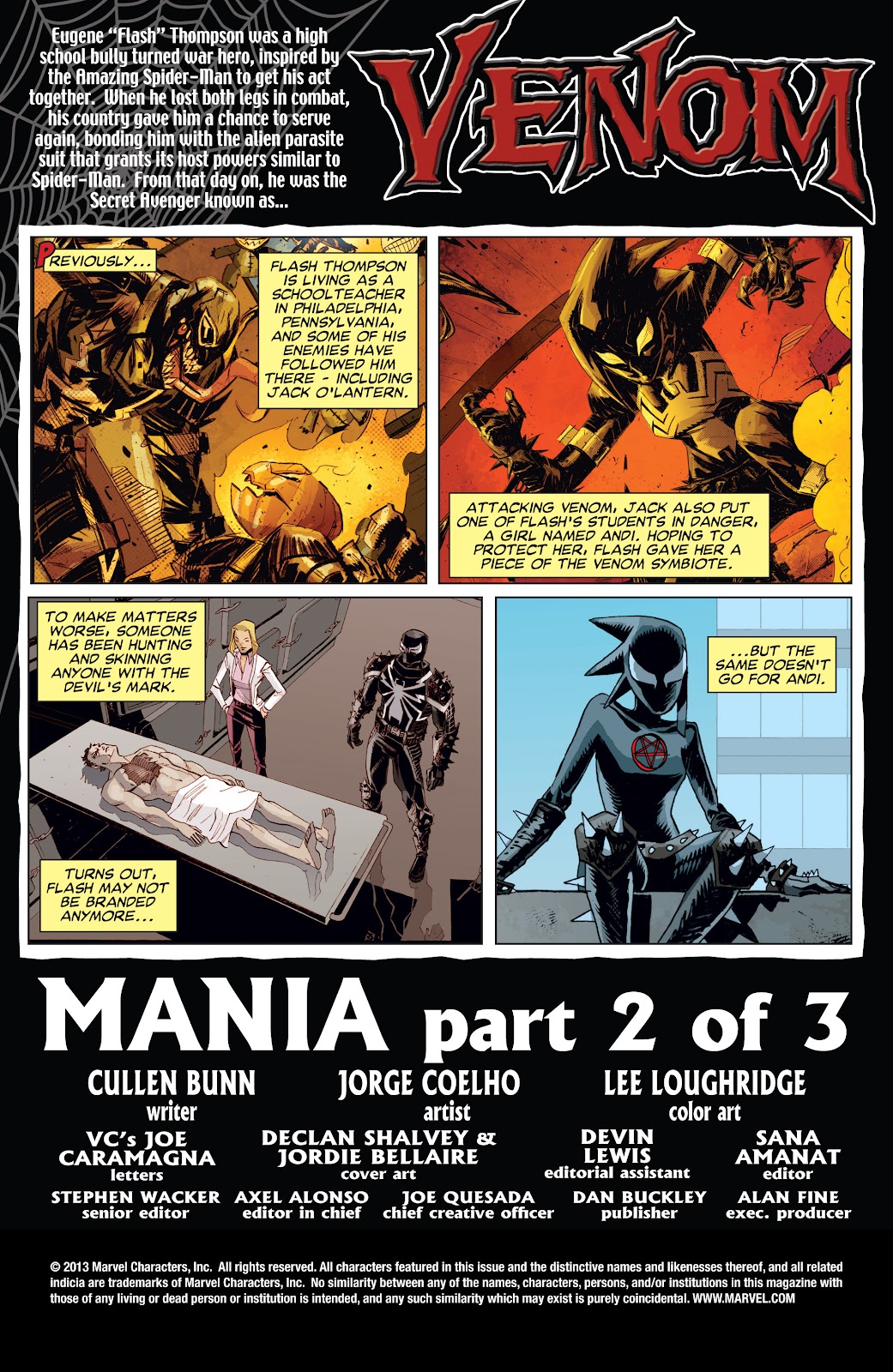 Venom (2011) issue 41 - Page 2
